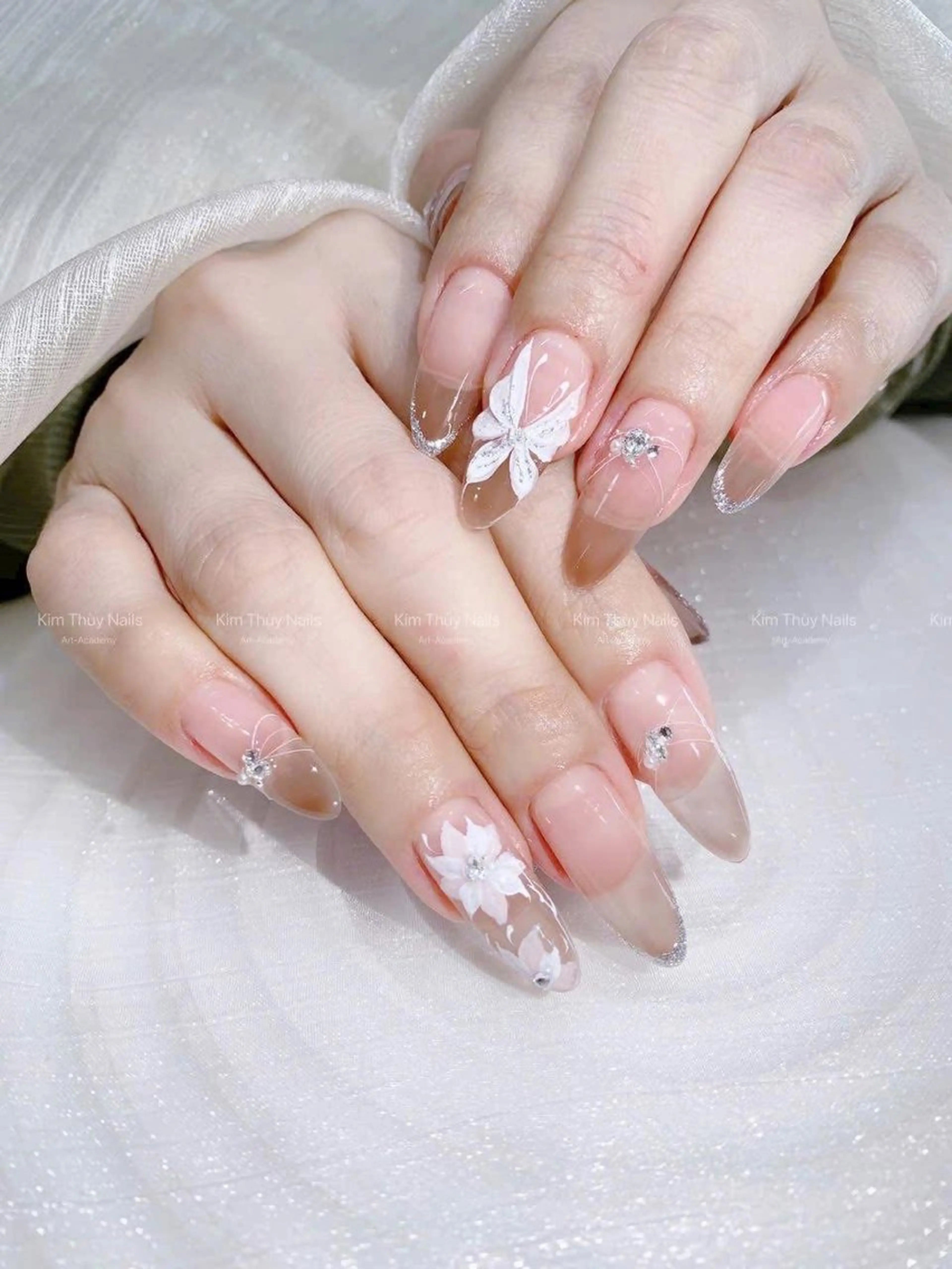 ネイル 韓国ネイル 持ち込み ニュアンスネイル ネイルチップ ROSE ANA CHUO 本川越のネイルデザイン