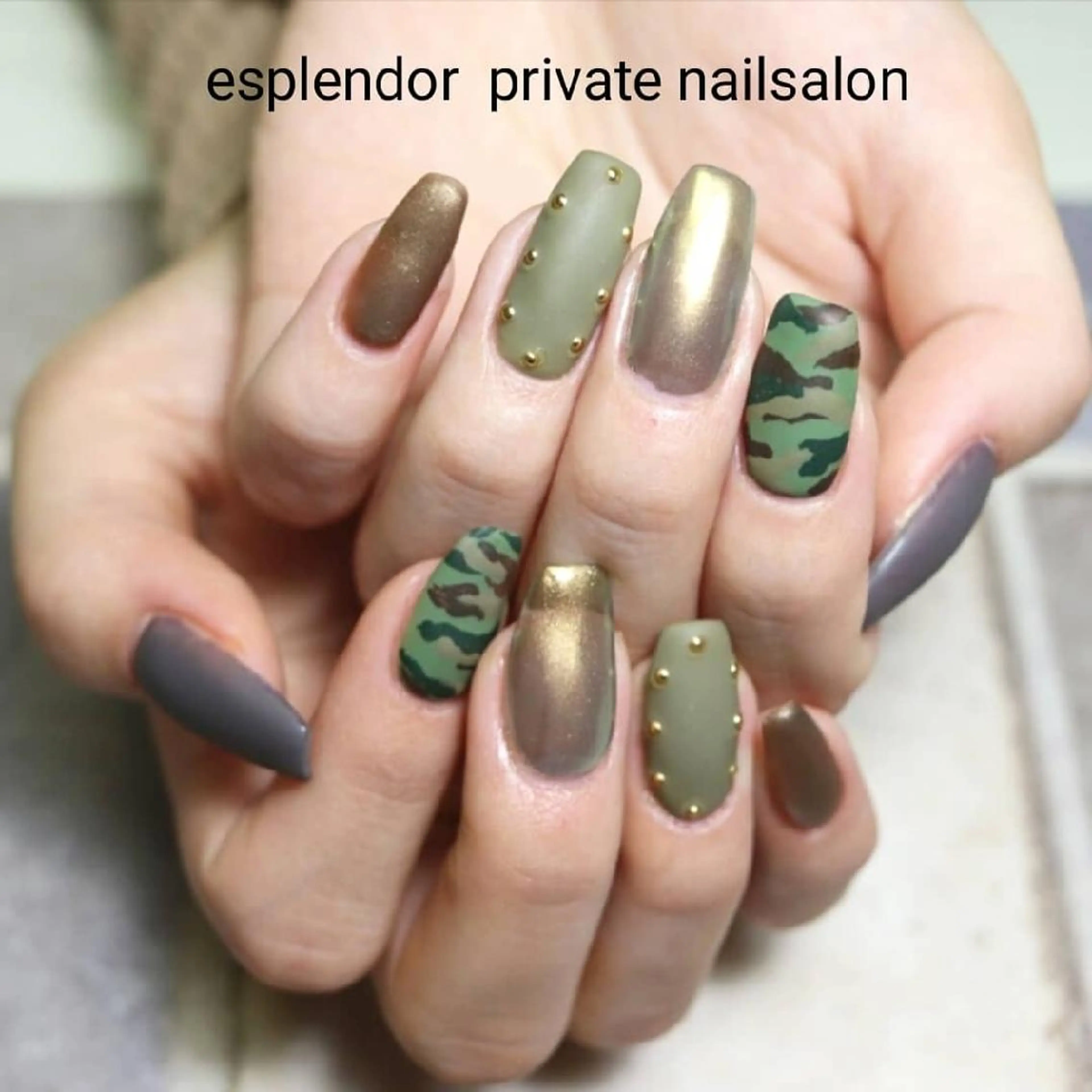 ネイル マットネイル esplendor  小野寺のネイルデザイン