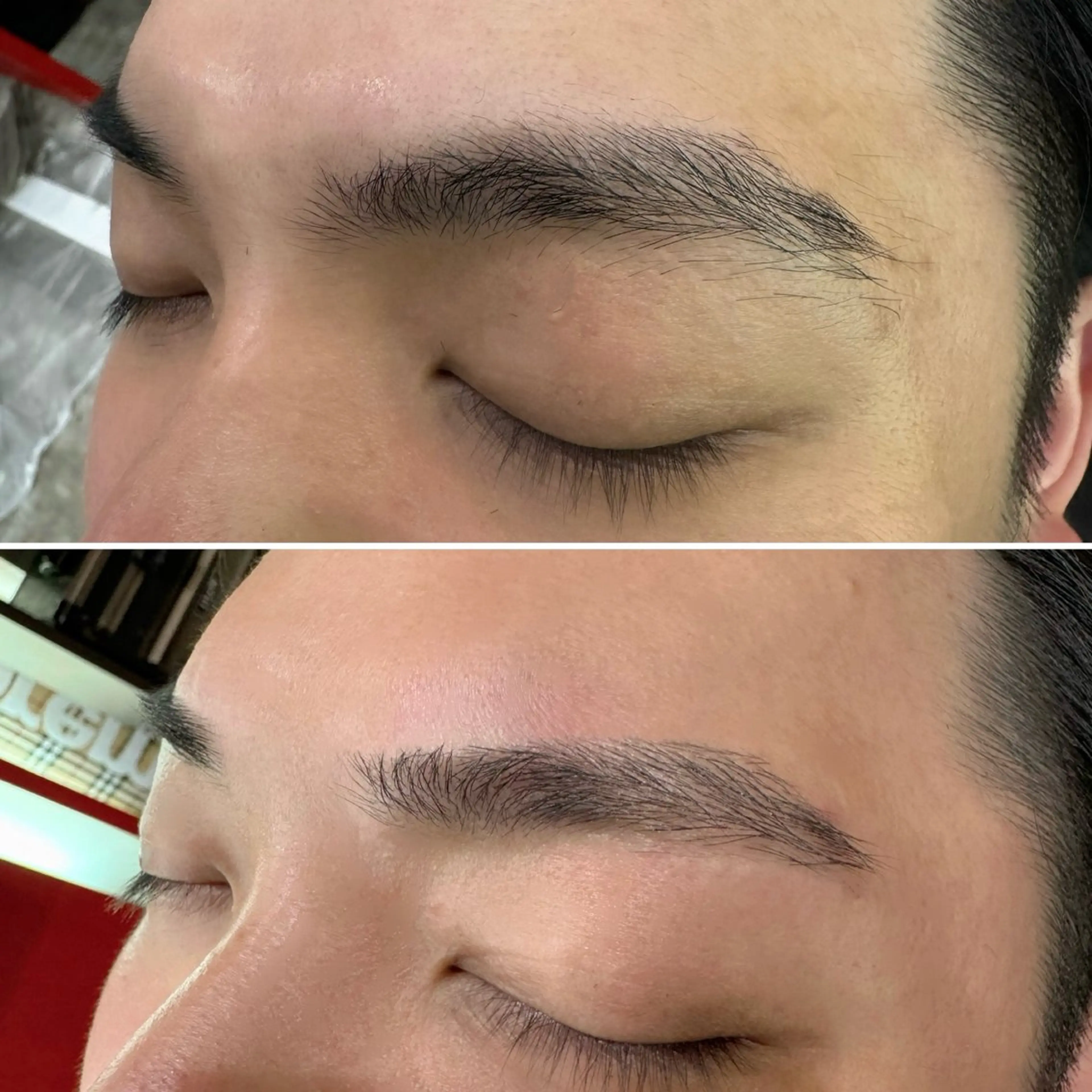 アイブロウ ワックス脱毛 眉カット "PEPPU "所属・🌈推し色派手髪 ハイトーンShinのヘアスタイル