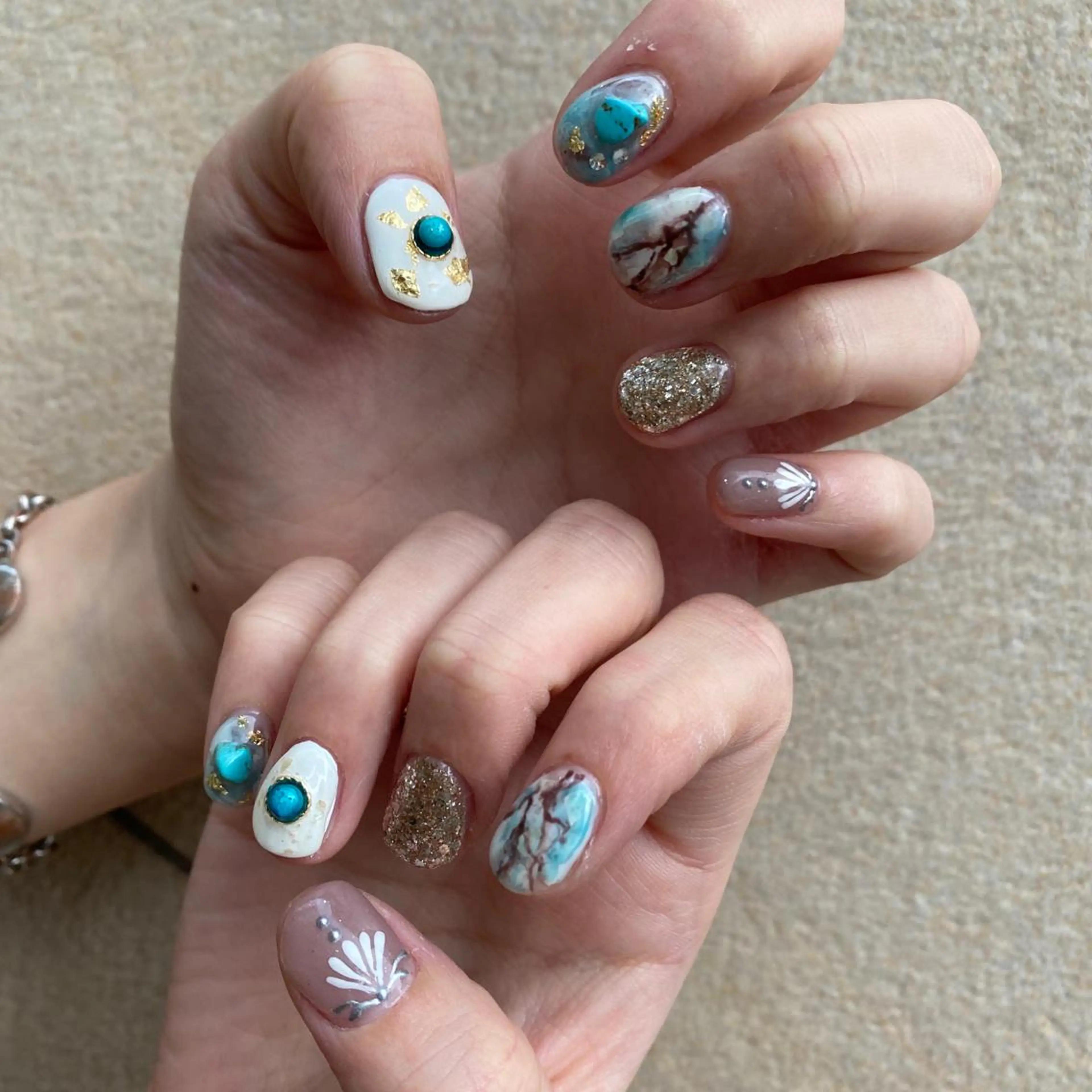 ショート カラー ヘアアレンジ ネイル マツエク・マツパ 💠AYANE /吉祥寺💠のマツエク・マツパデザイン