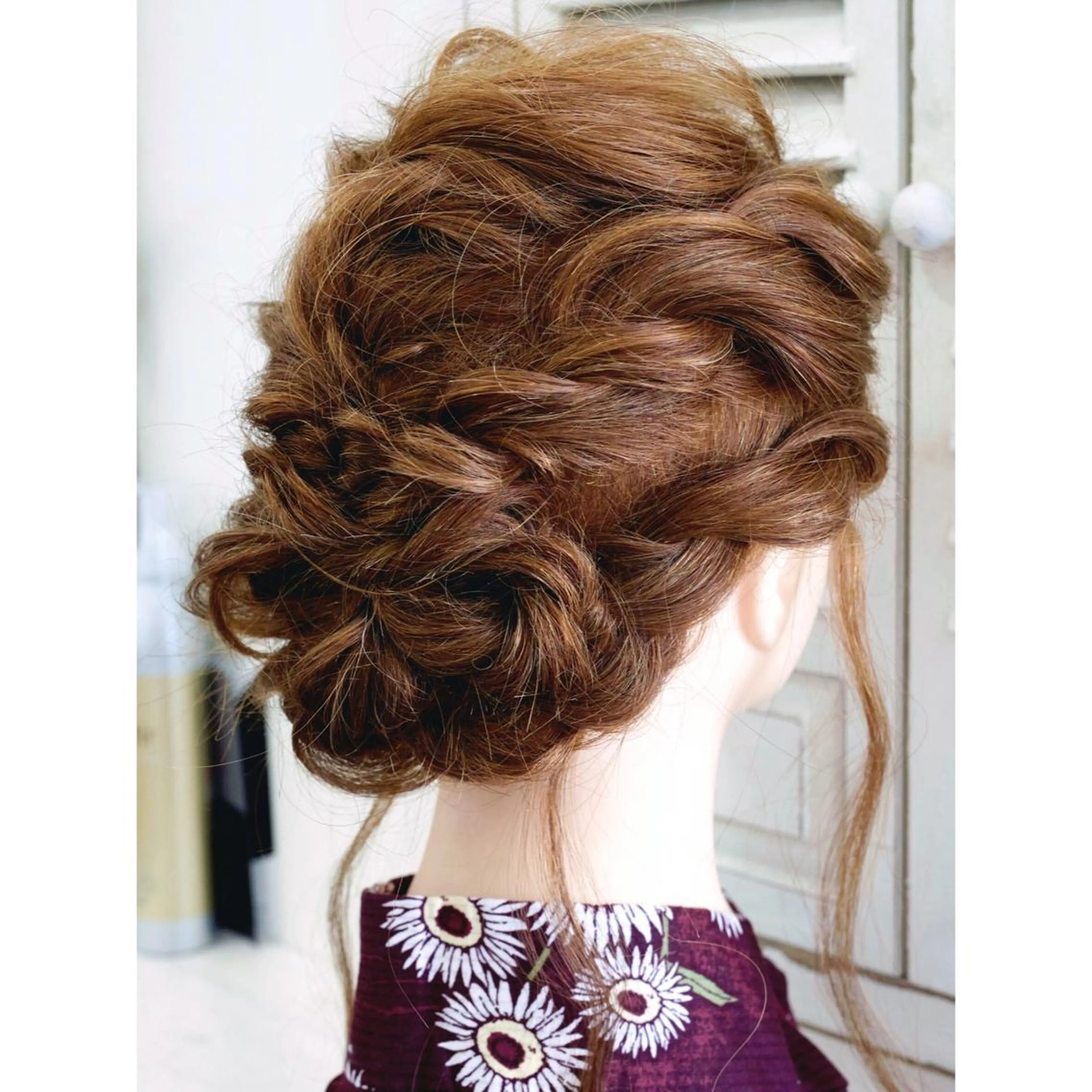 ヘアアレンジ 結婚式・ブライダル fio マナミのヘアスタイル