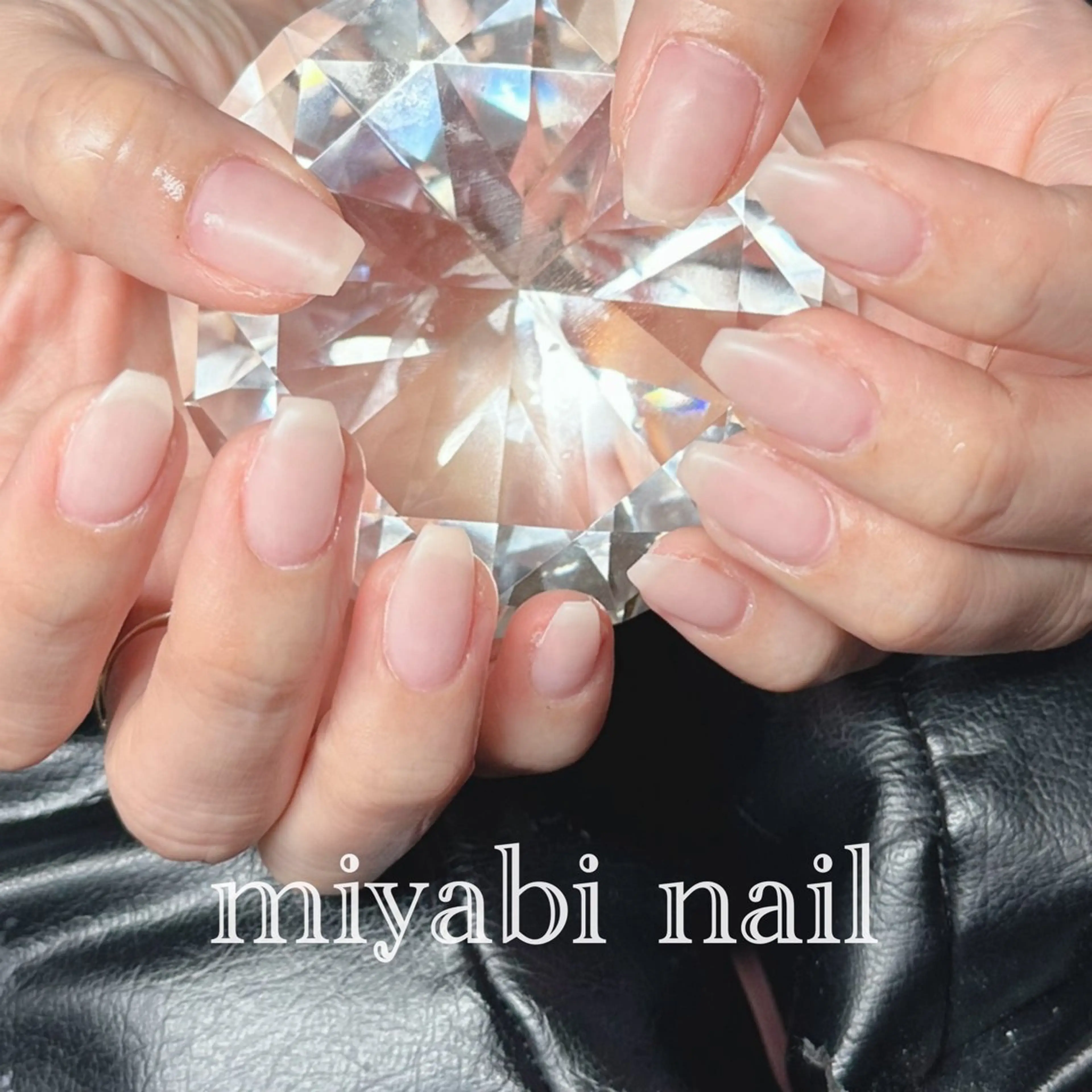 ネイル マットネイル 持ち込み オフィスネイル ピンク スクエアネイル ハンドネイル miyabi nail 桂川駅近くのネイルデザイン