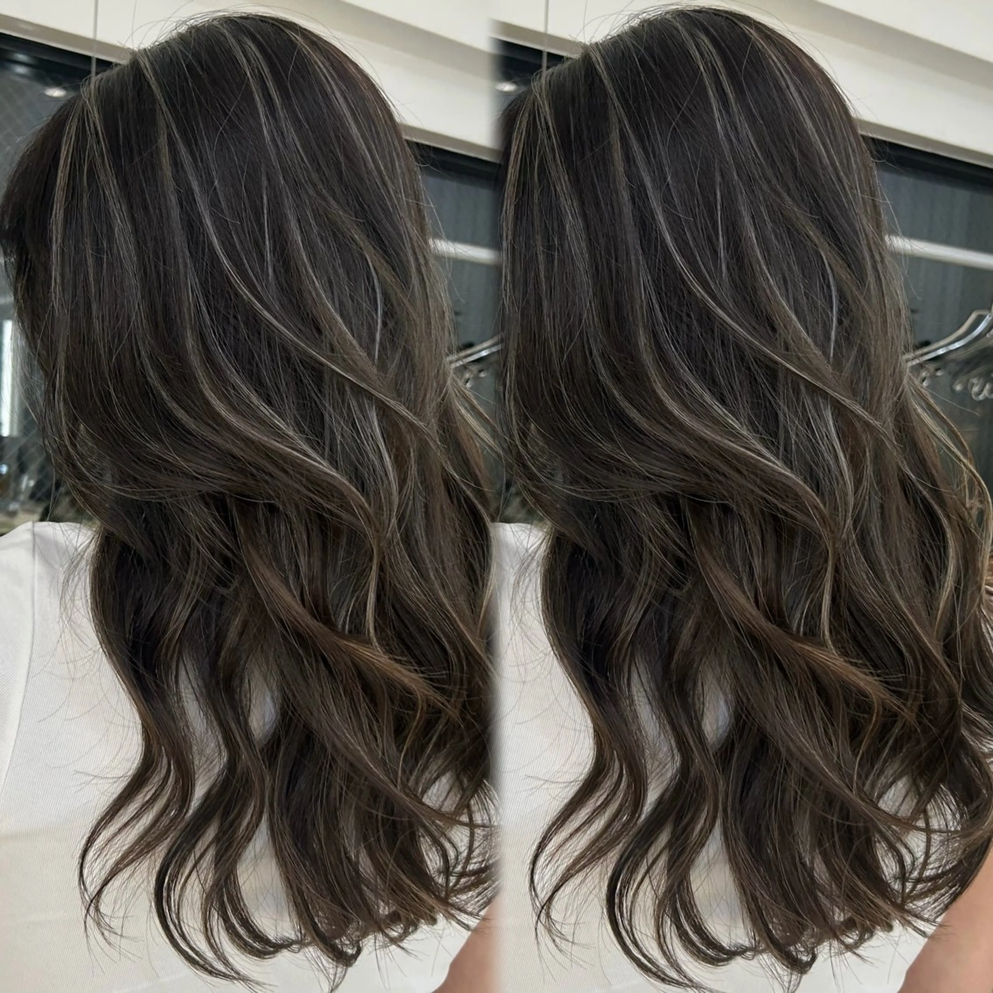 ロング カラー ヘアカラー sera 🎀海外ハイライトのヘアスタイル