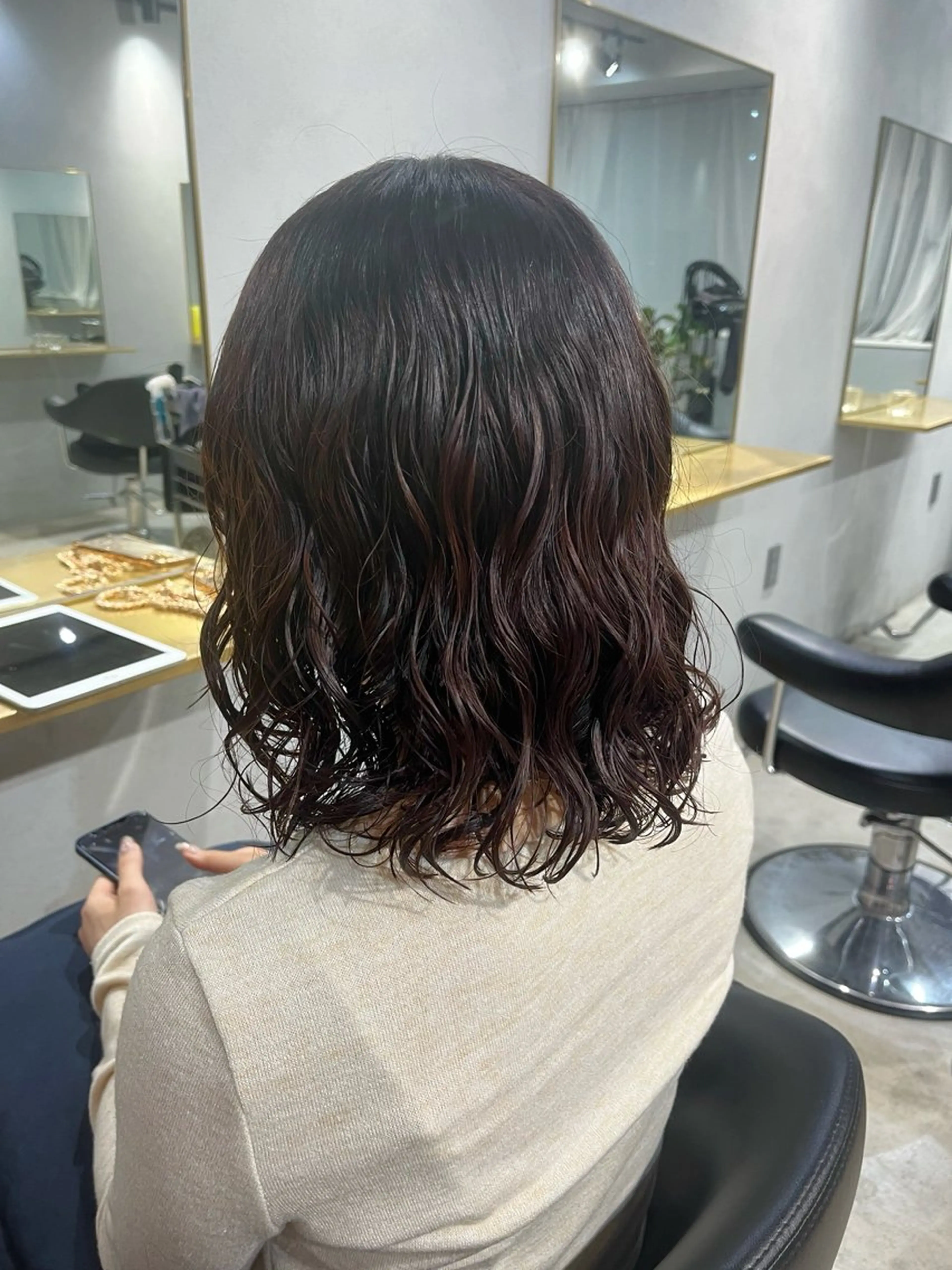 カラー パーマ カット ヘアカラー パーマ 【arc】 mikiho/パーマのヘアスタイル