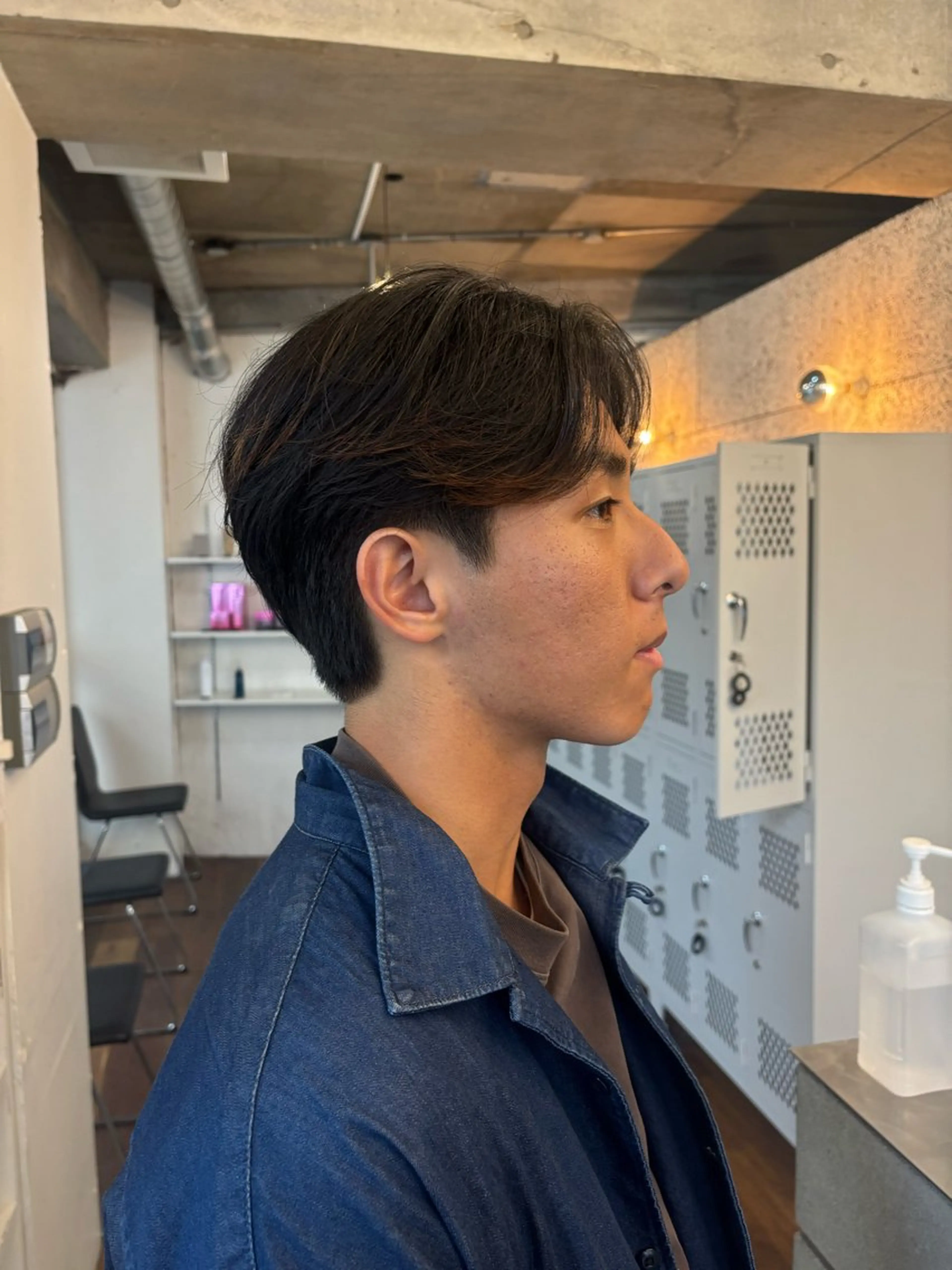 ショート カラー パーマ メンズ fifth 庄子愛彩のヘアスタイル