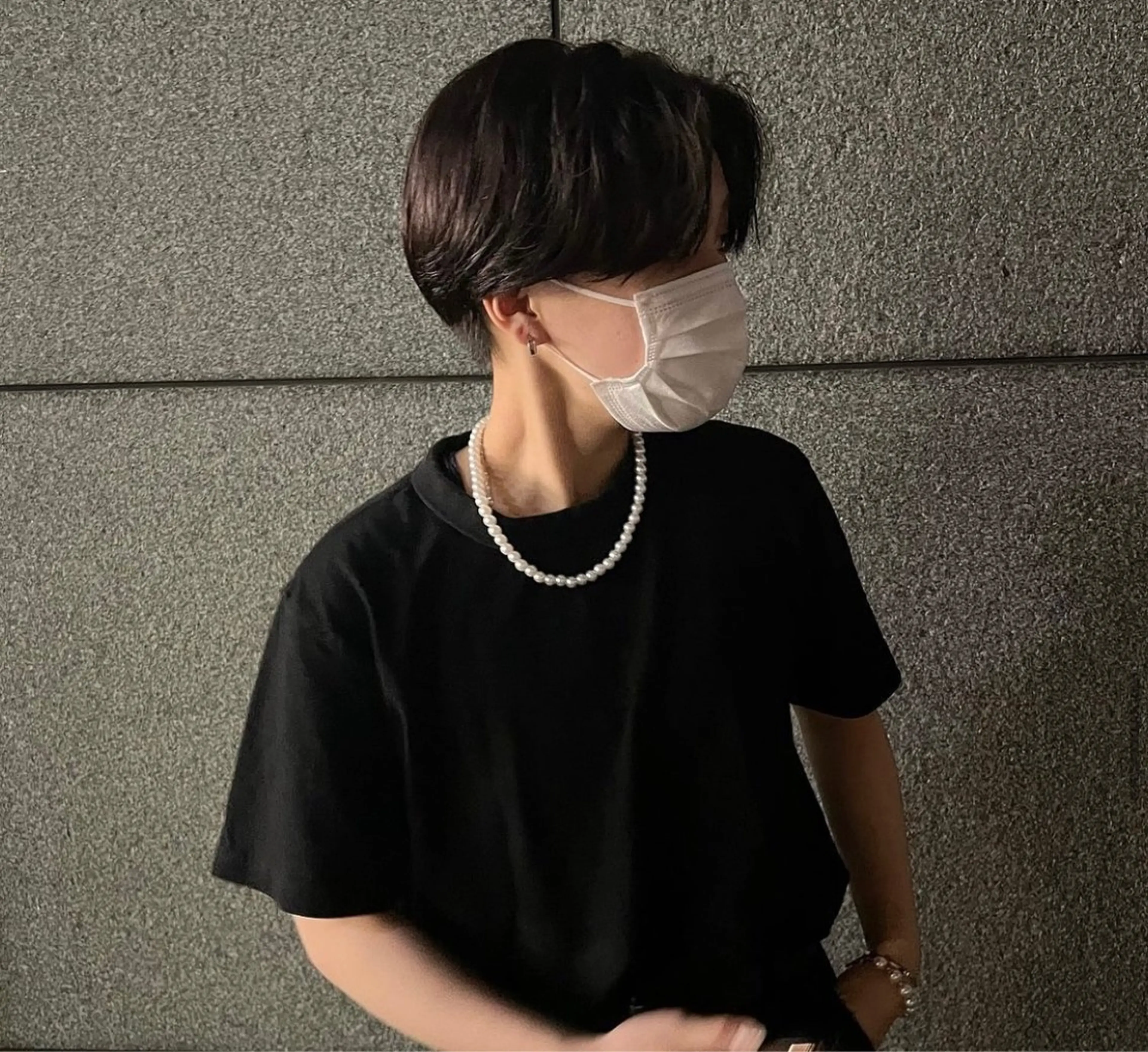 ショート カラー カット ヘアカラー メンズパーマ/韓国 ヘア/Mino🤍のヘアスタイル