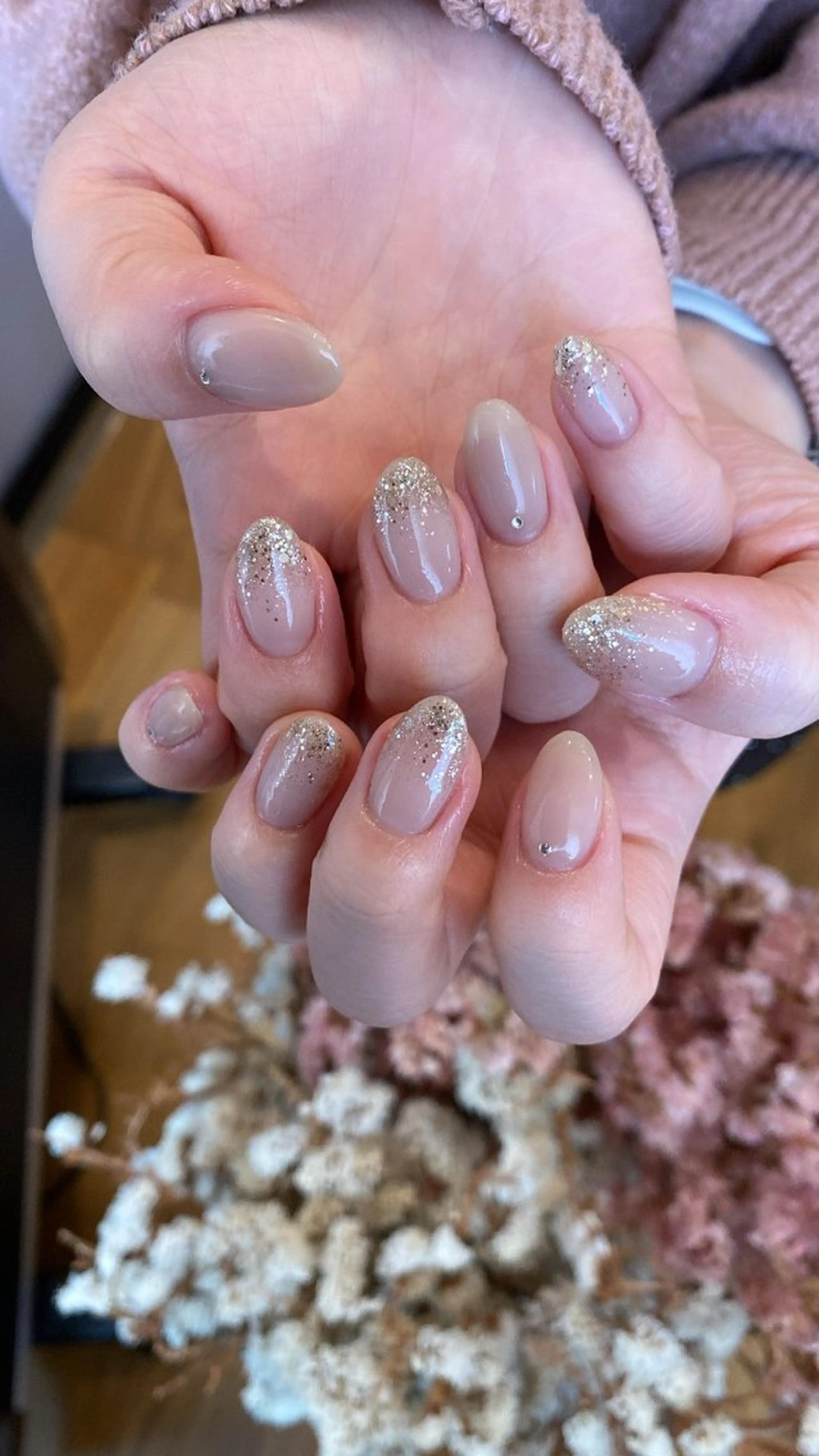 ネイル ハンドネイル crystal ⭐︎ colorのネイルデザイン