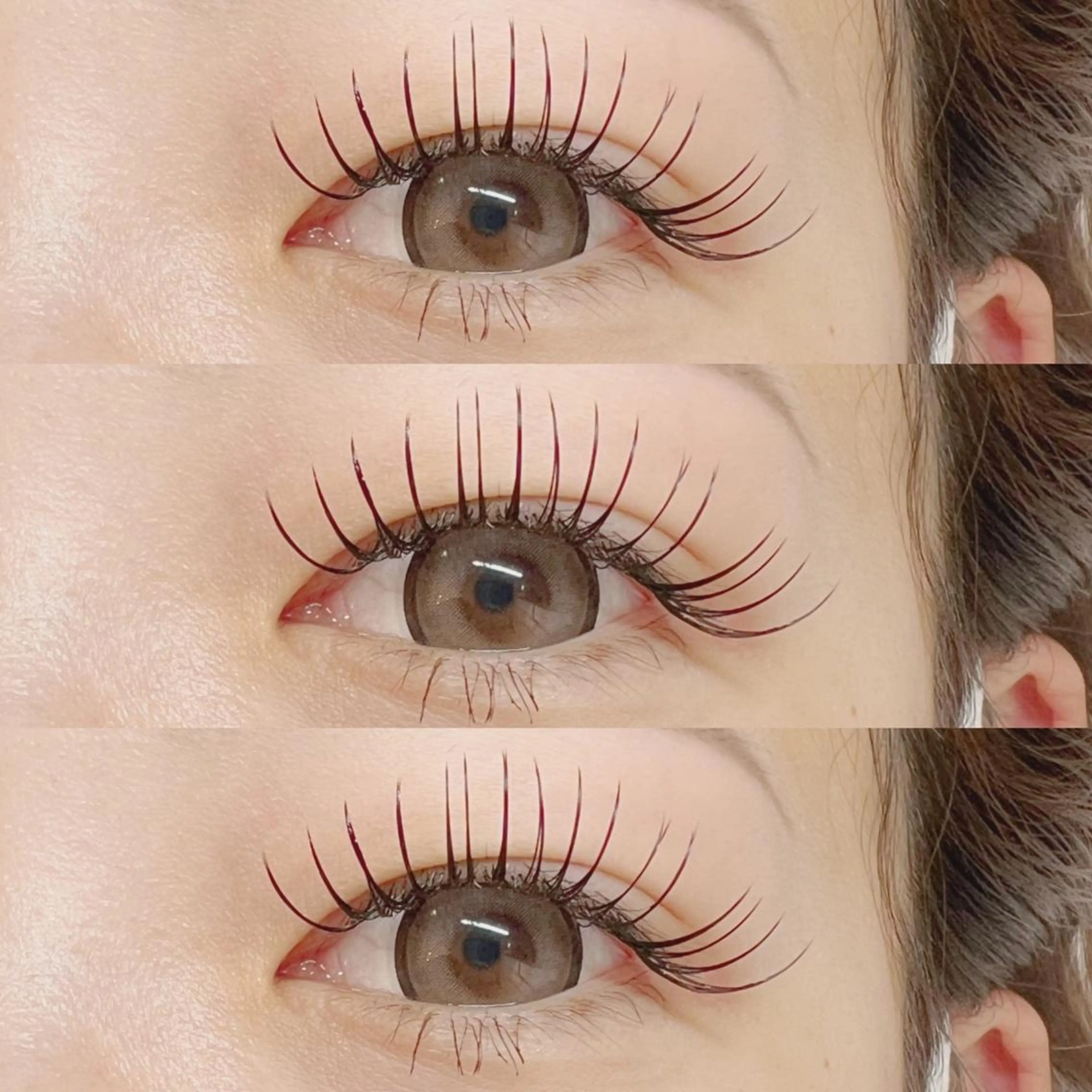 マツエク・マツパ フラットラッシュ マツエク Baby step.tのマツエク・マツパデザイン