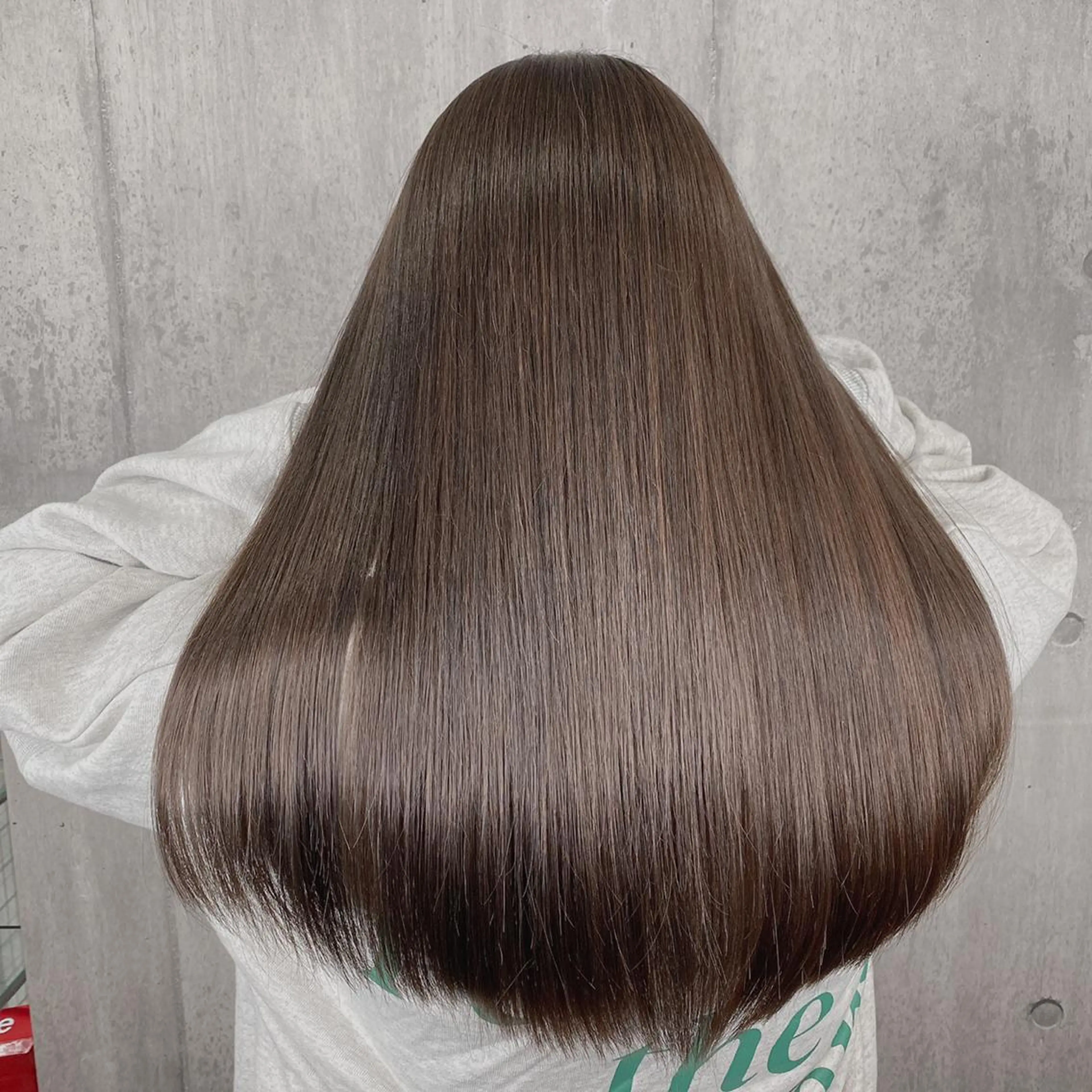 ロング アッシュ アッシュブラウン カラー特化型サロン #SUP.のヘアスタイル