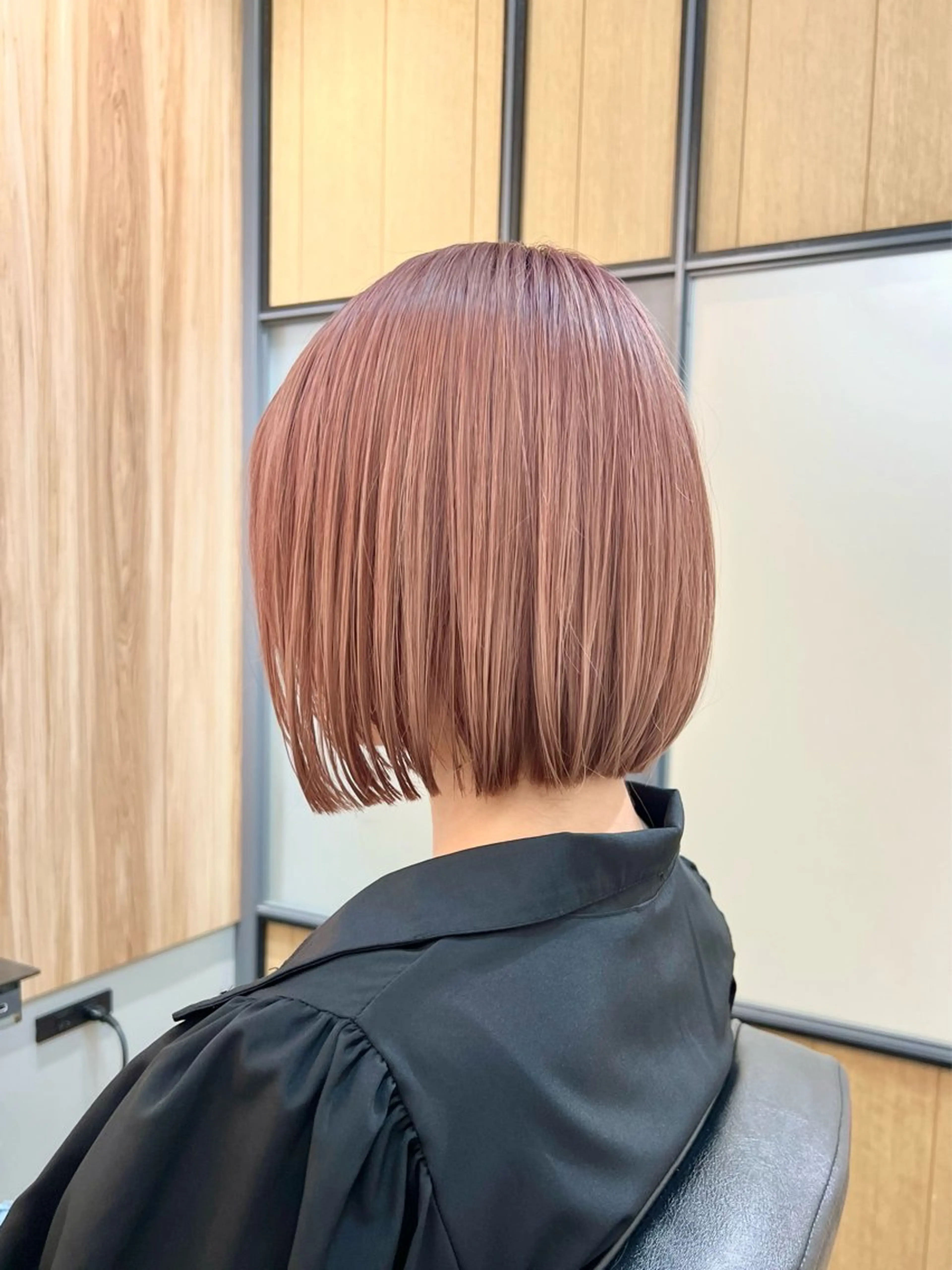 🌟2回目限定🌟人気menu❣️【似合わせカット✂️+プレミアムカラー】¥12,870三宮/神戸/レイヤー/ボブの写真