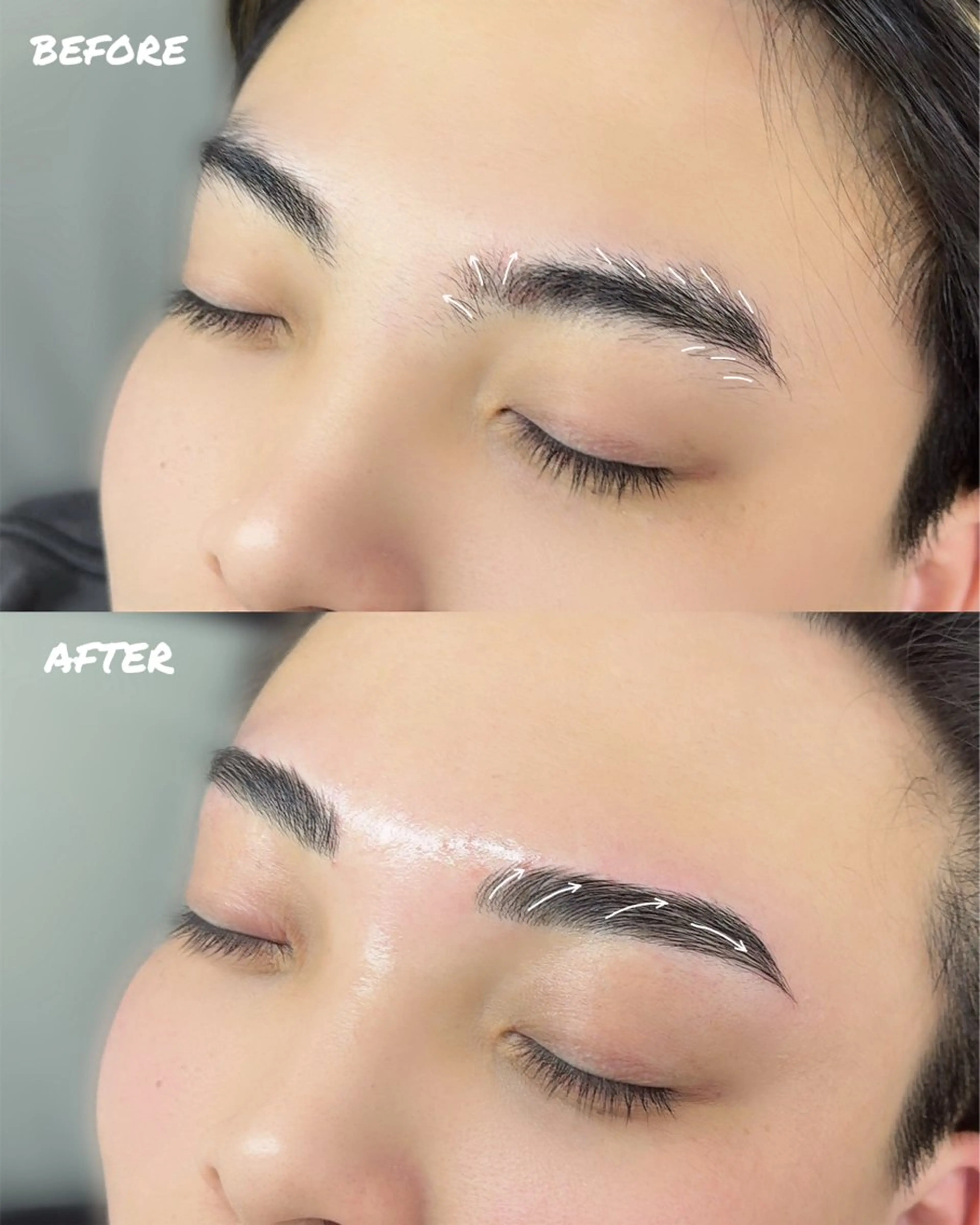 メンズ アイブロウ 𝐎. 𝐲𝐮-𝐫𝐢の眉毛・アイブロウイメージ