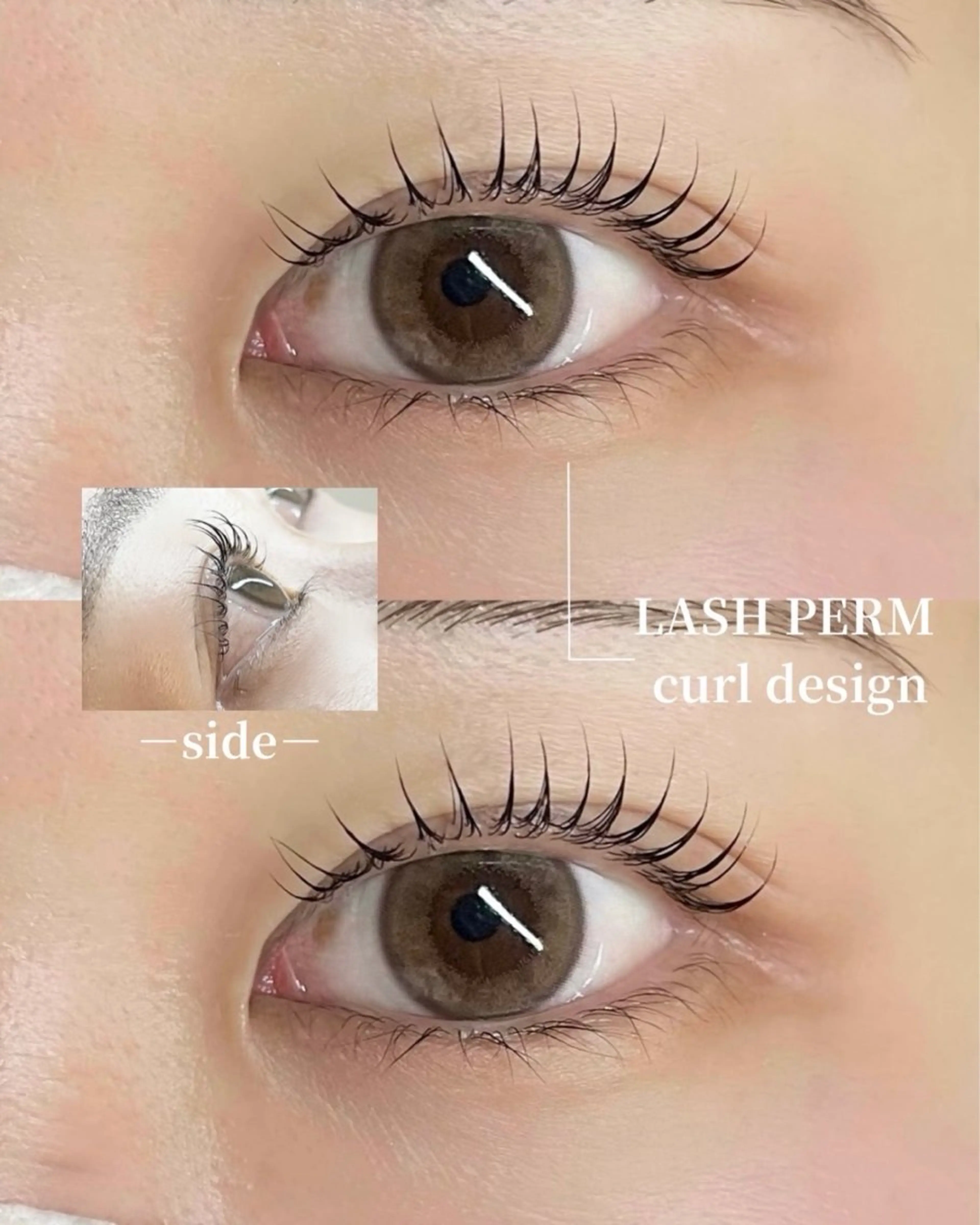 マツエク・マツパ パリジェンヌラッシュリフト 一重×まつ毛パーマ AMUE恵比寿🌻 hashimotoのマツエク・マツパデザイン