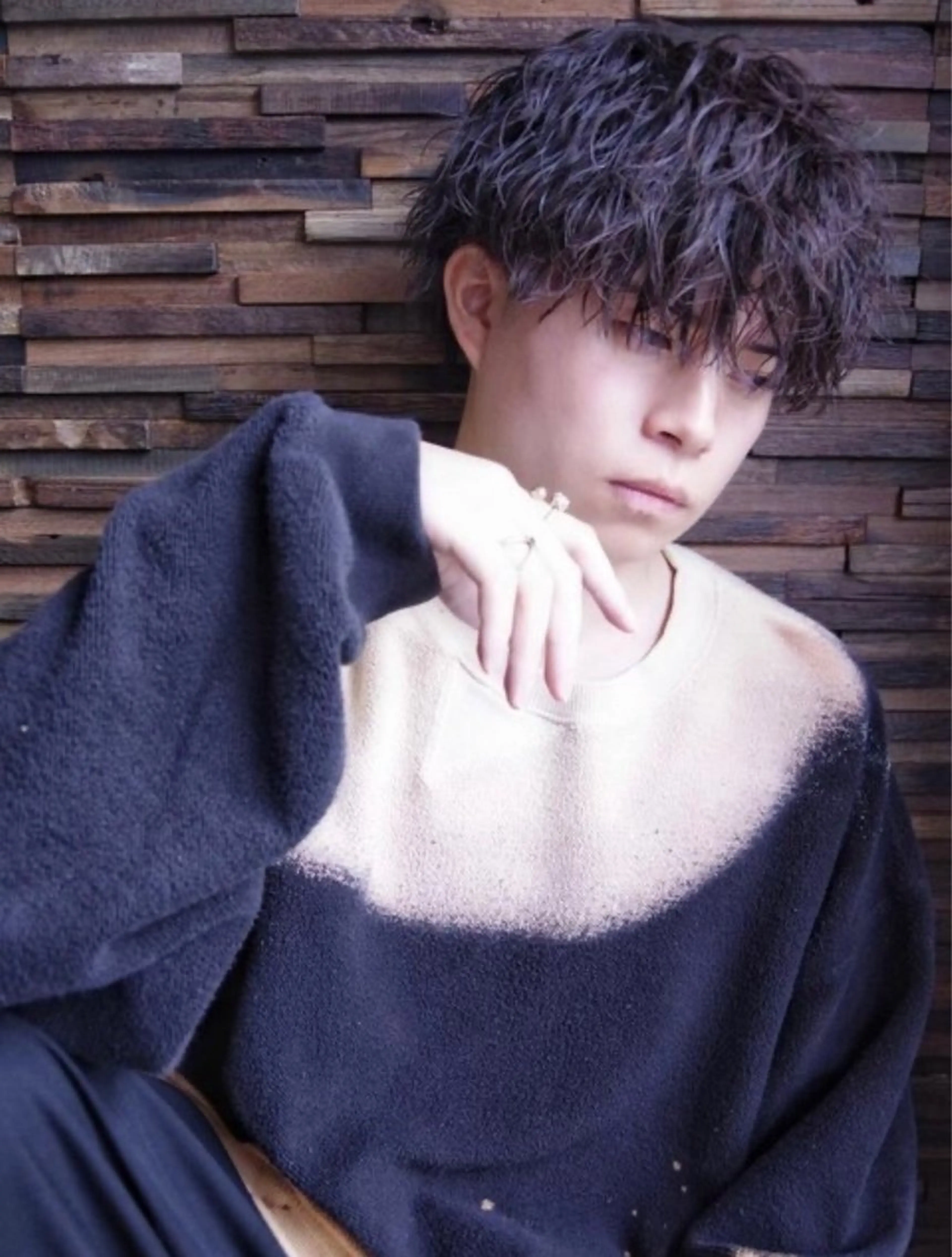 パーマ 後藤 嵐紀のヘアスタイル