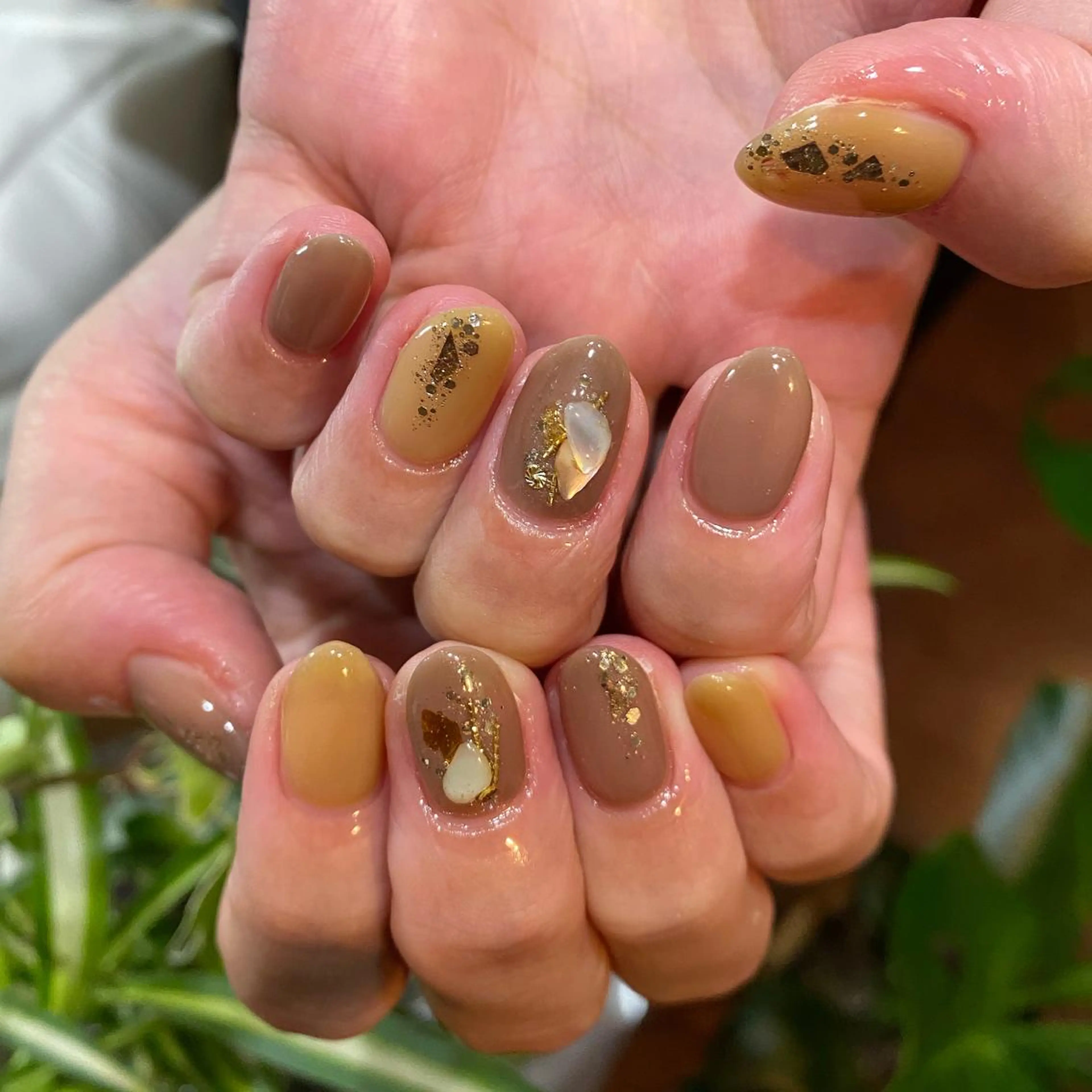 ネイル crystal ⭐︎ colorのネイルデザイン