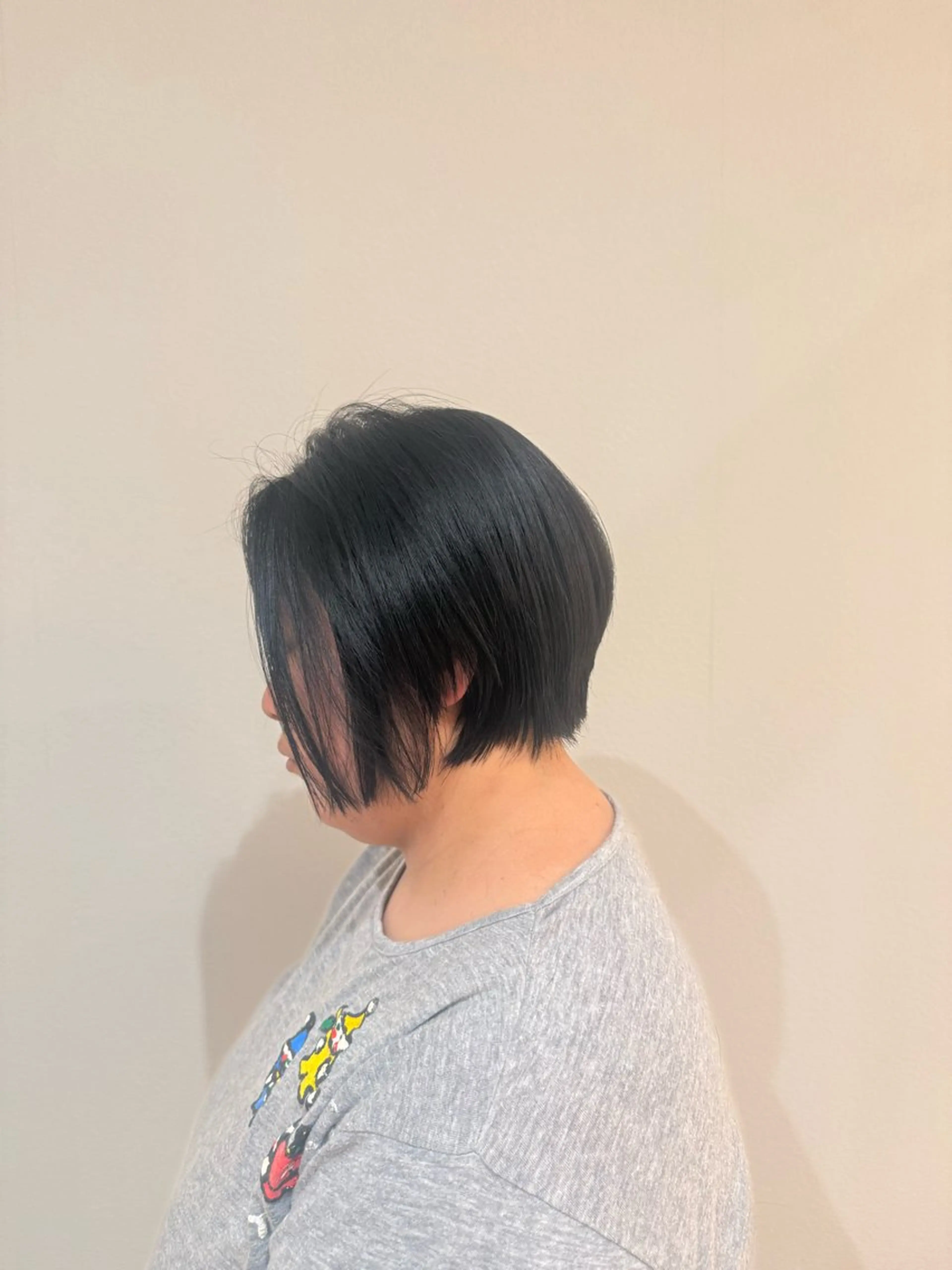 顎ラインから上の長さのショートカットにさせて下さい😊✂️⚠️条件ありです⚠️の写真