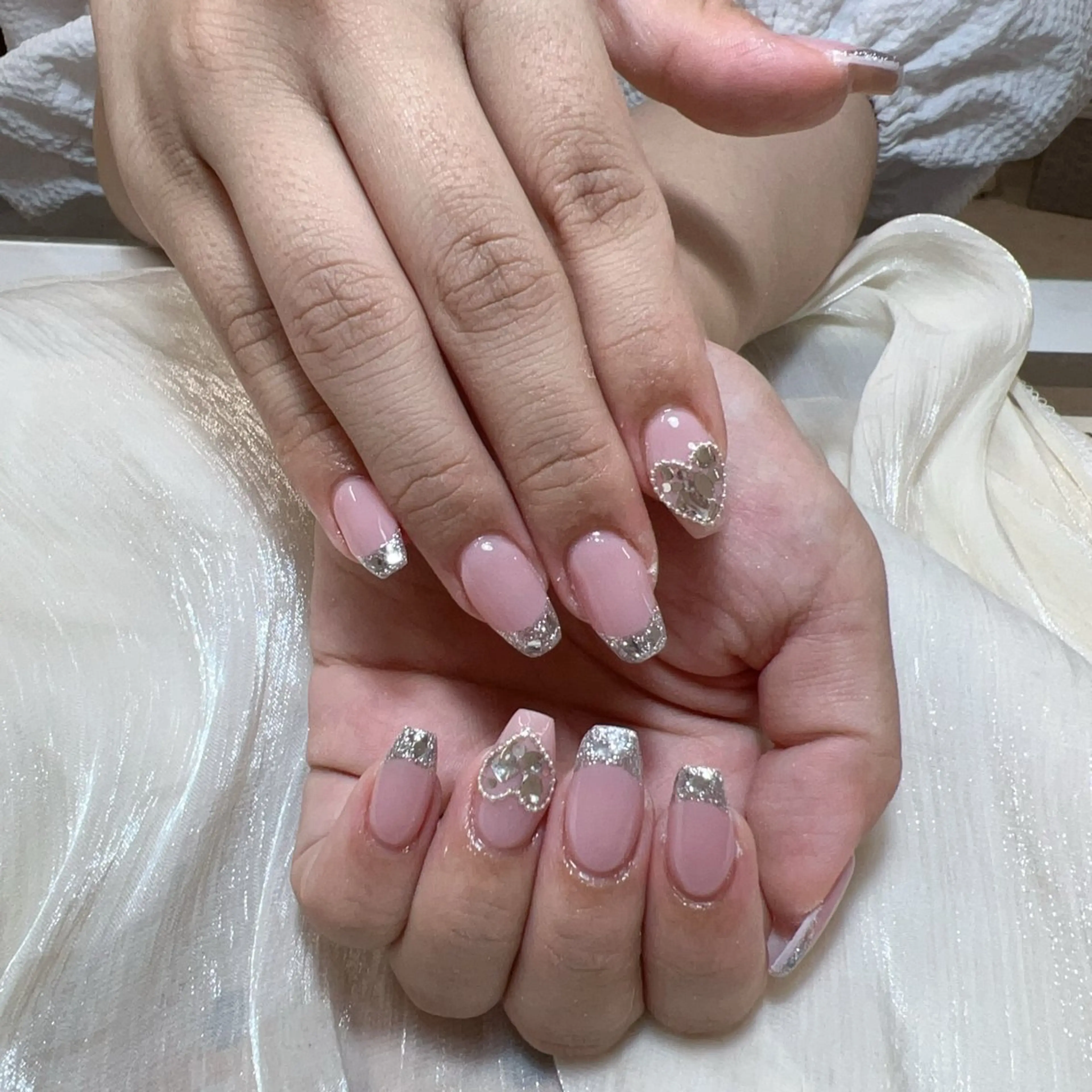 ネイル ハンドネイル 🍄Rina🍄 韓国風ネイルのネイルデザイン