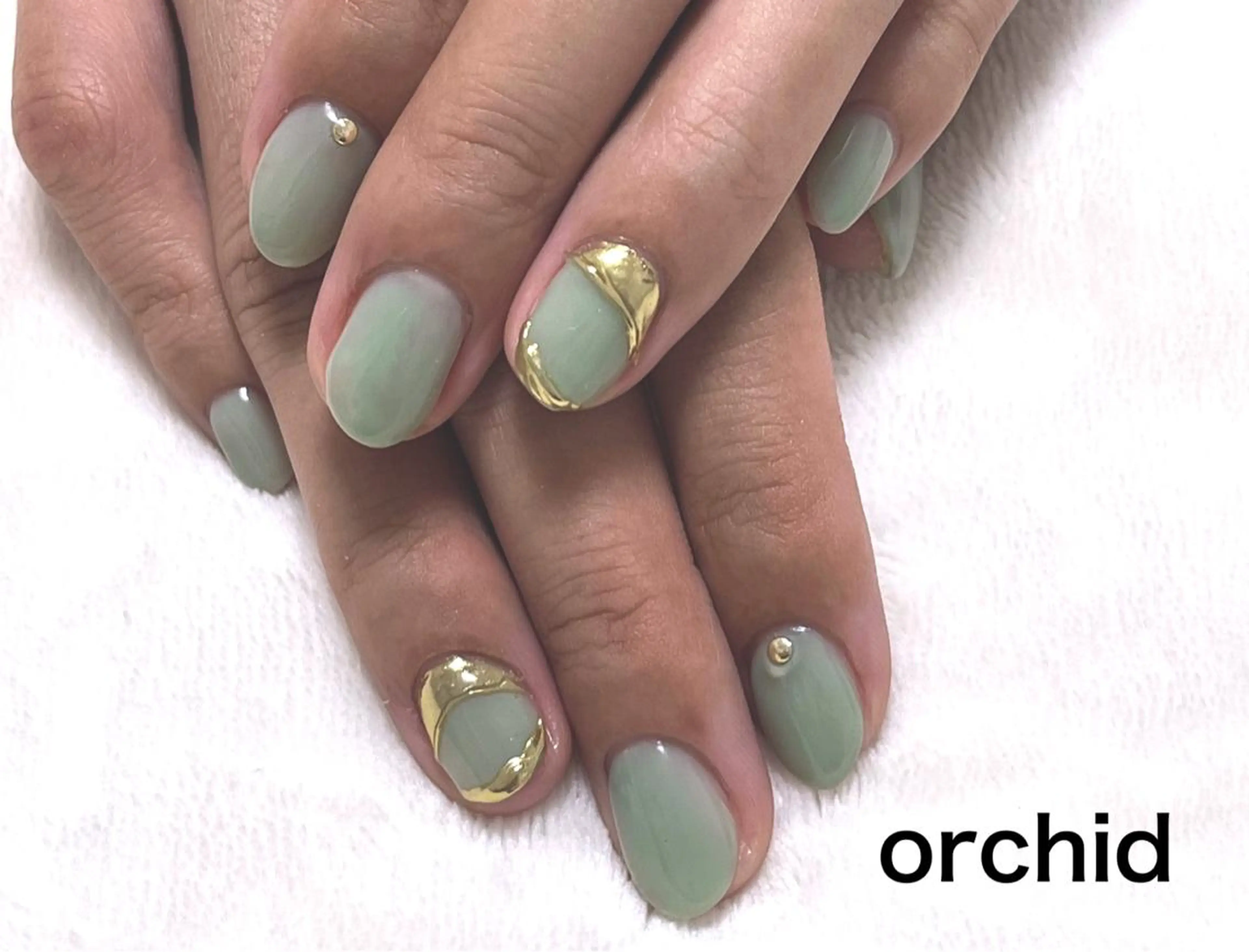 ネイル orchid ♡オーキッドのネイルデザイン