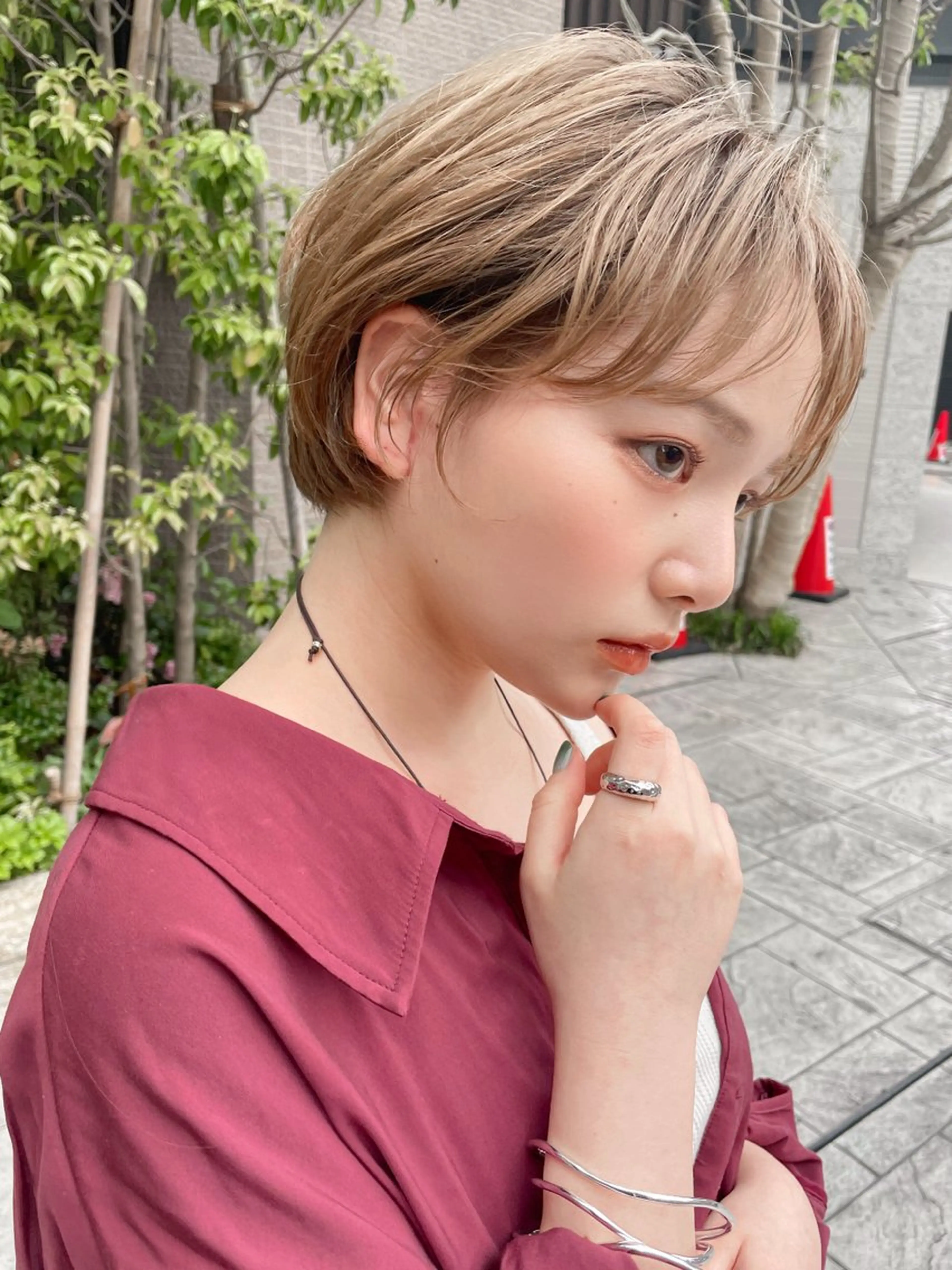 ショート 三鷹で1番ショート ボブをカットする新谷のヘアスタイル