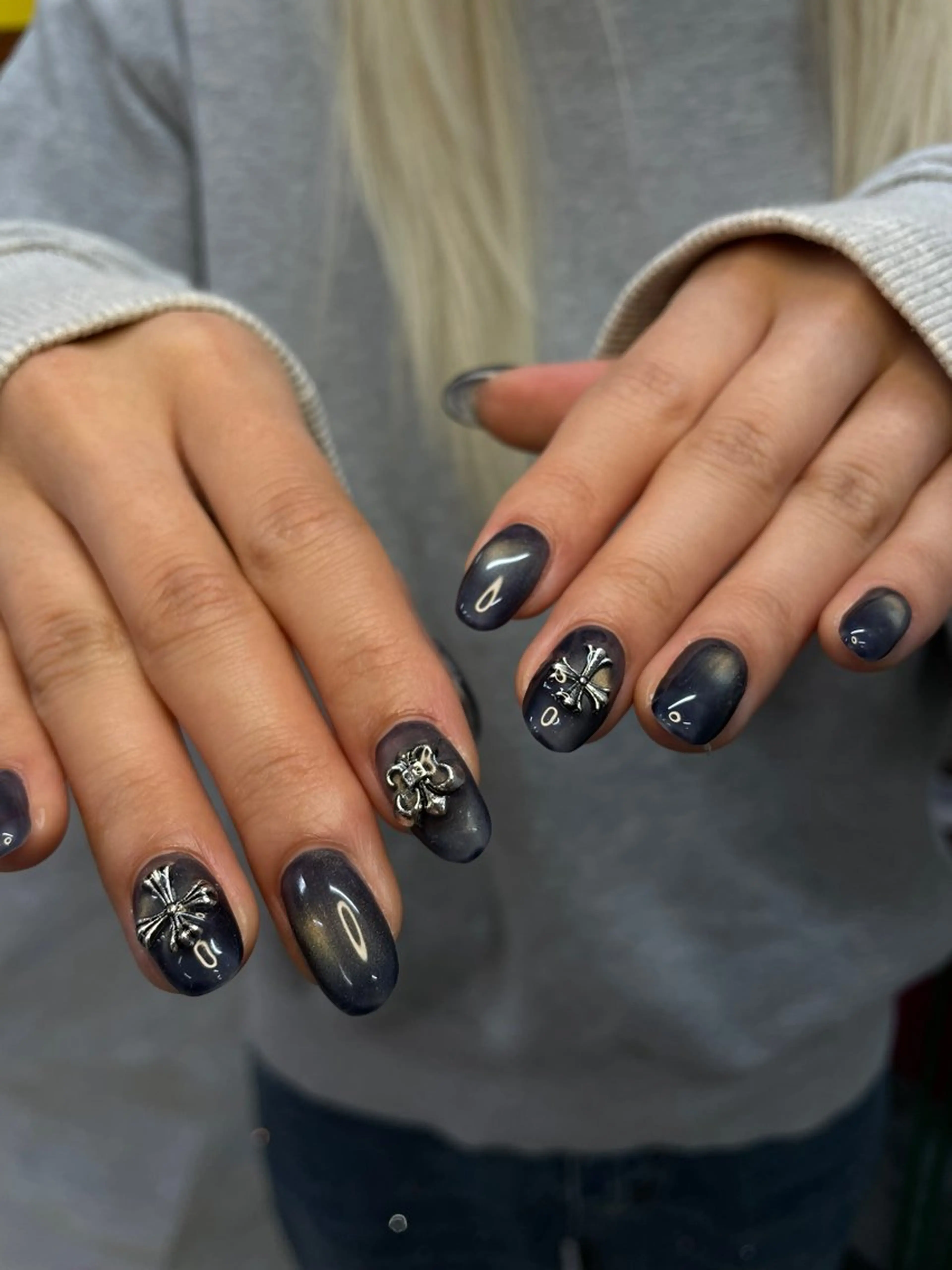 ネイル ハンドネイル ひめか🫁 推し概念・個性派のネイルデザイン