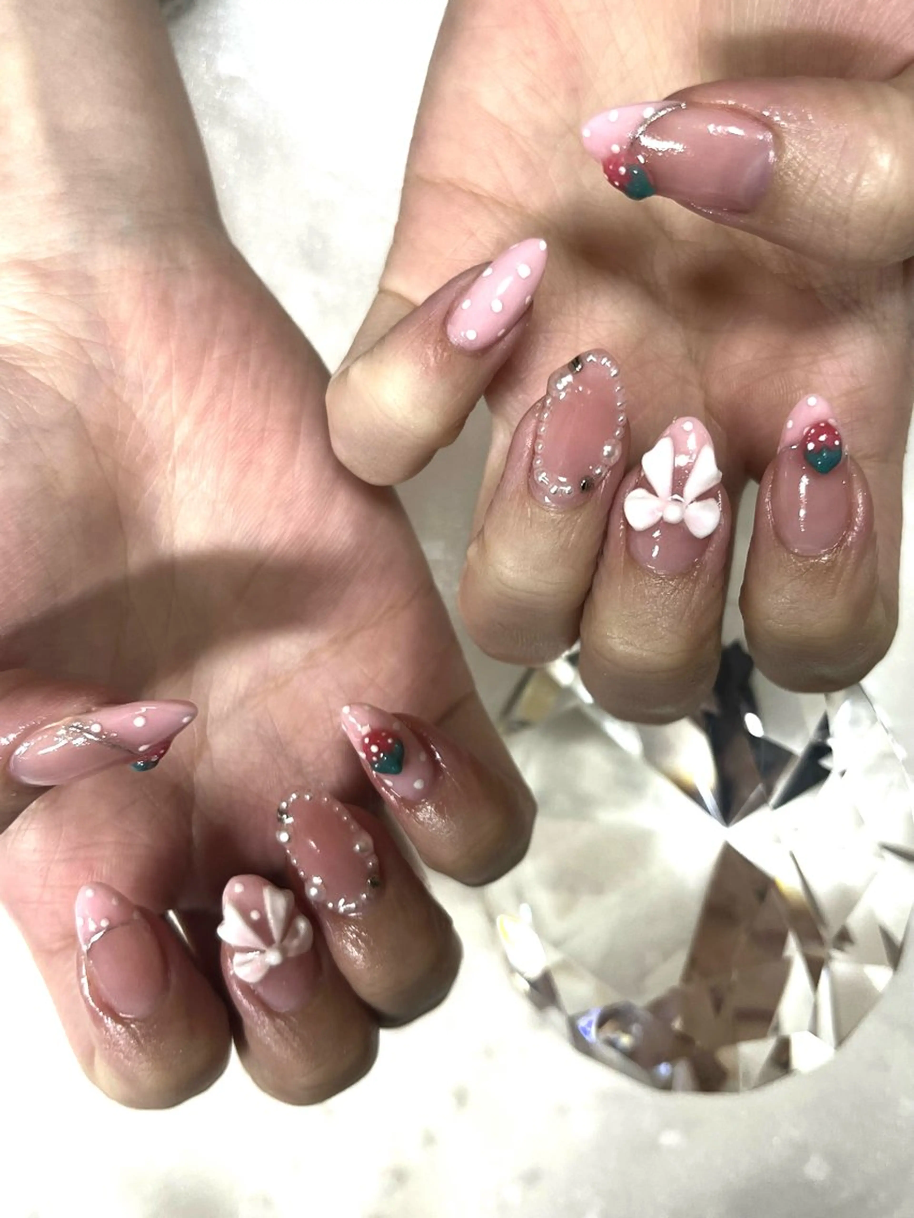 ネイル スカルプネイル plaisir プレジールネイルのネイルデザイン
