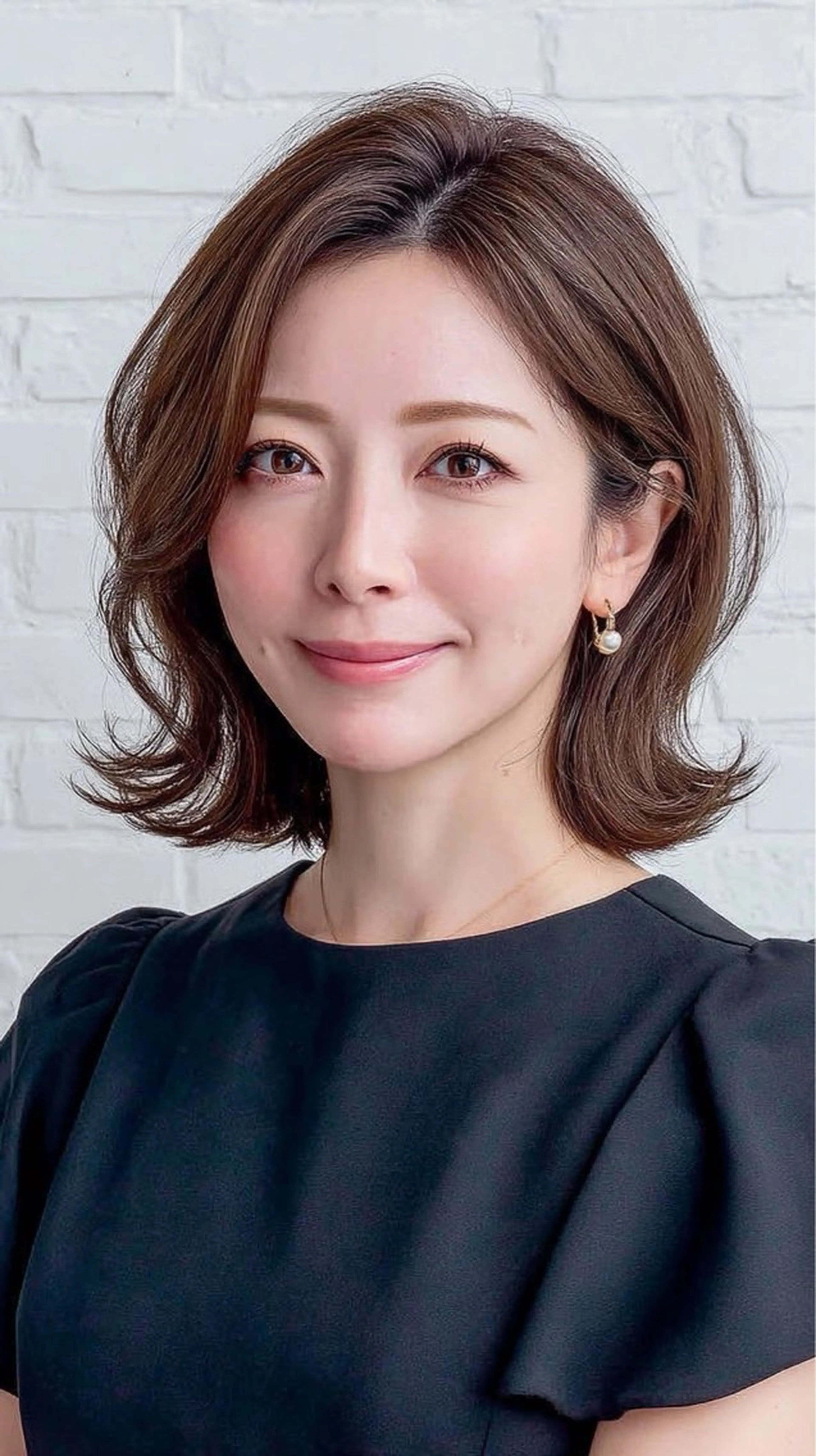 ミディアム パーマ ヘアカラー トリートメント 神保町駅徒歩5分🍀 NEWOPEN🍀渚のヘアスタイル