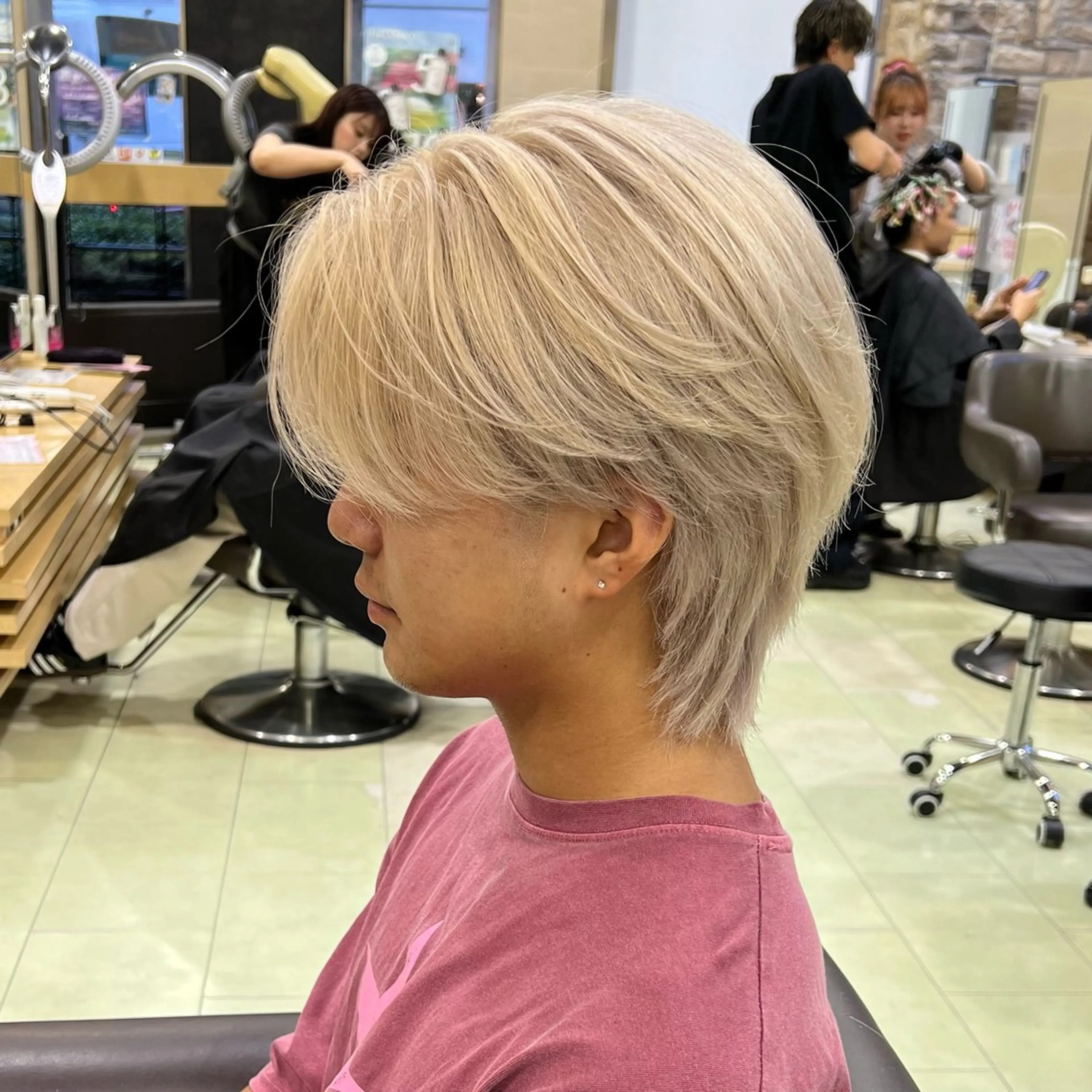 ショート カラー メンズ カット ヘアカラー メンズ特化 【かな】のヘアスタイル