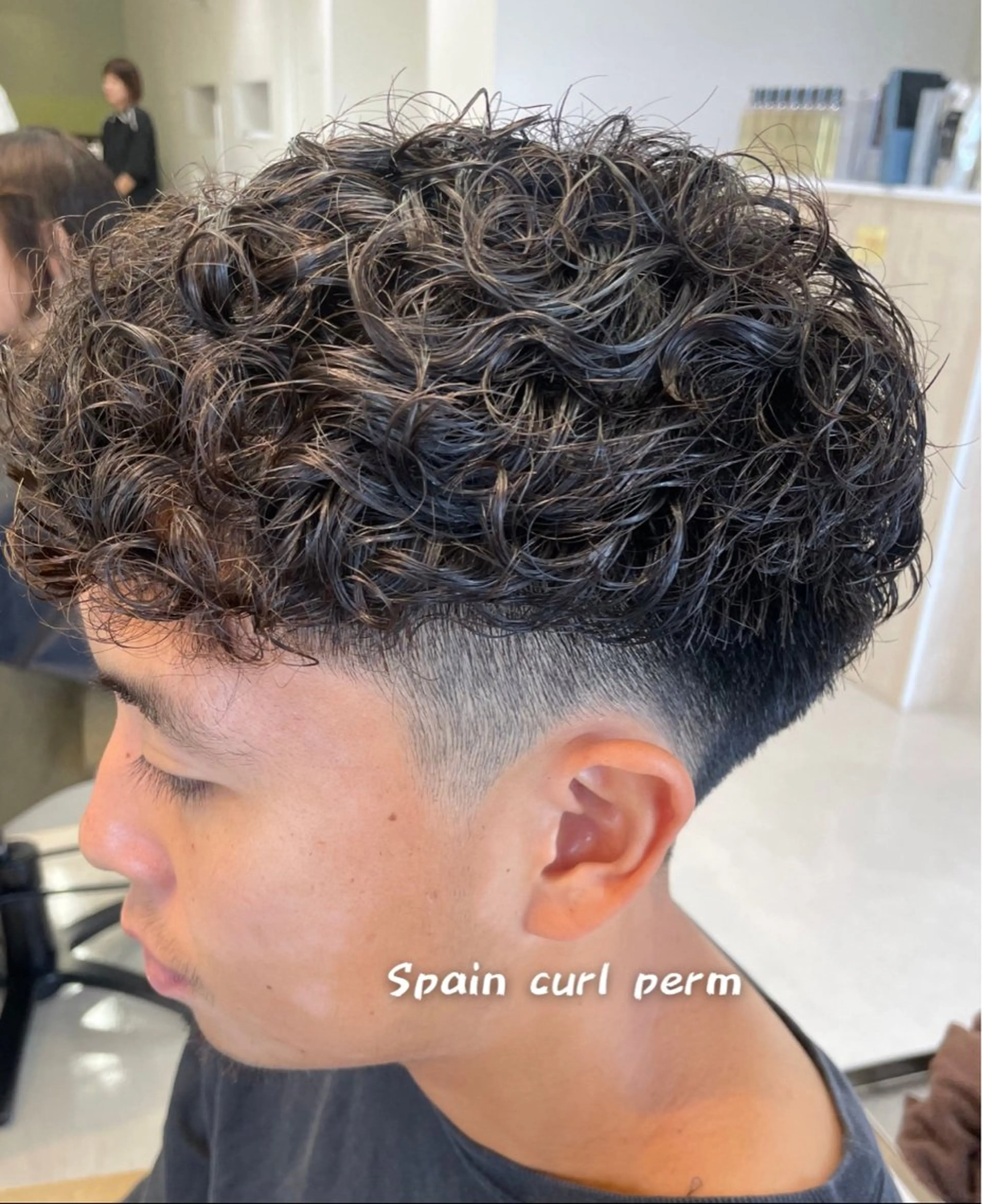 パーマ メンズ メンズパーマ スペインカール メンズ支持率No.1 /大船メンズパーマのヘアスタイル