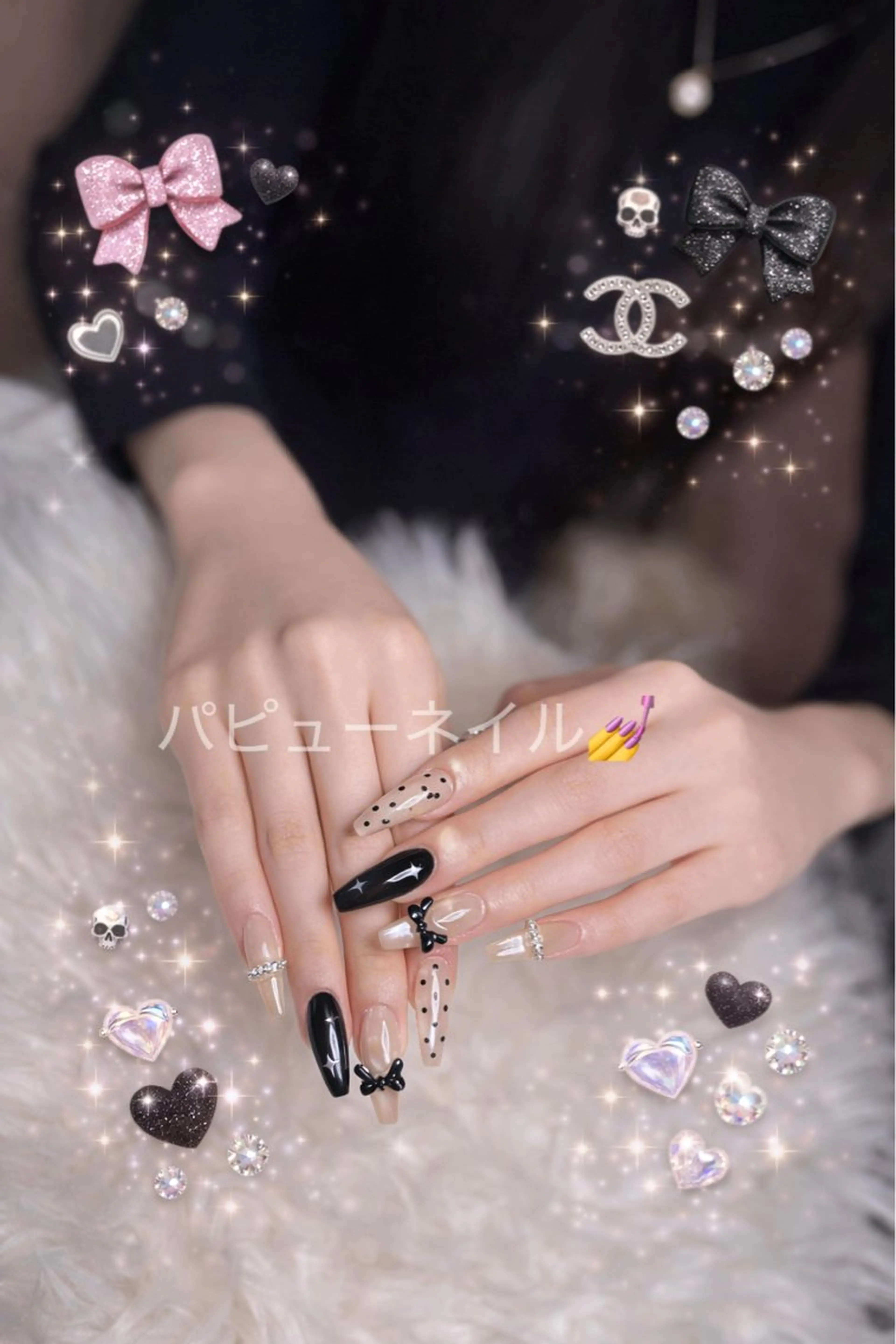 ネイル ハンドネイル バピュネイル -アンのネイルデザイン