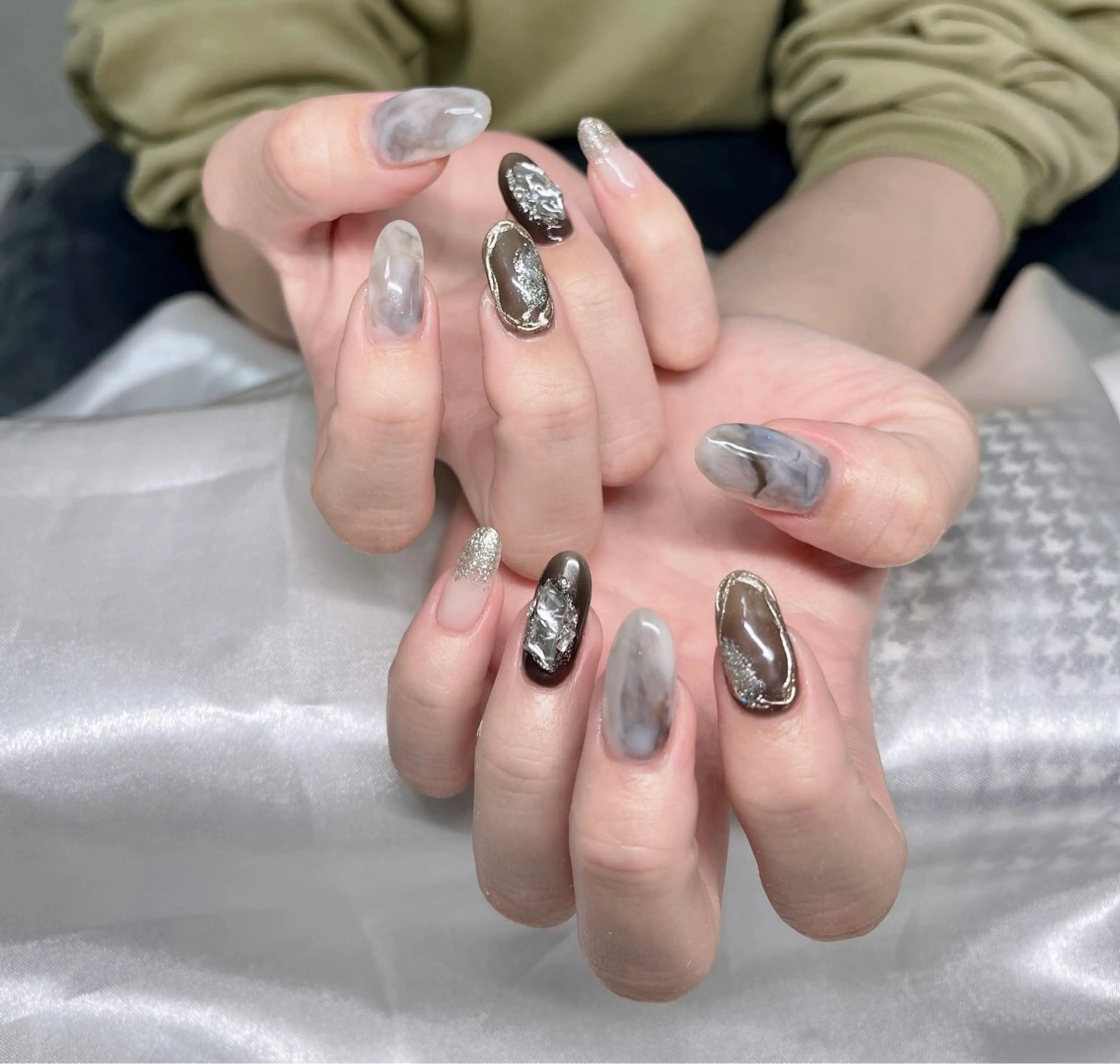 ネイル nailsalonあったかこ所属・ちょうのへや たんたんのネイルデザイン