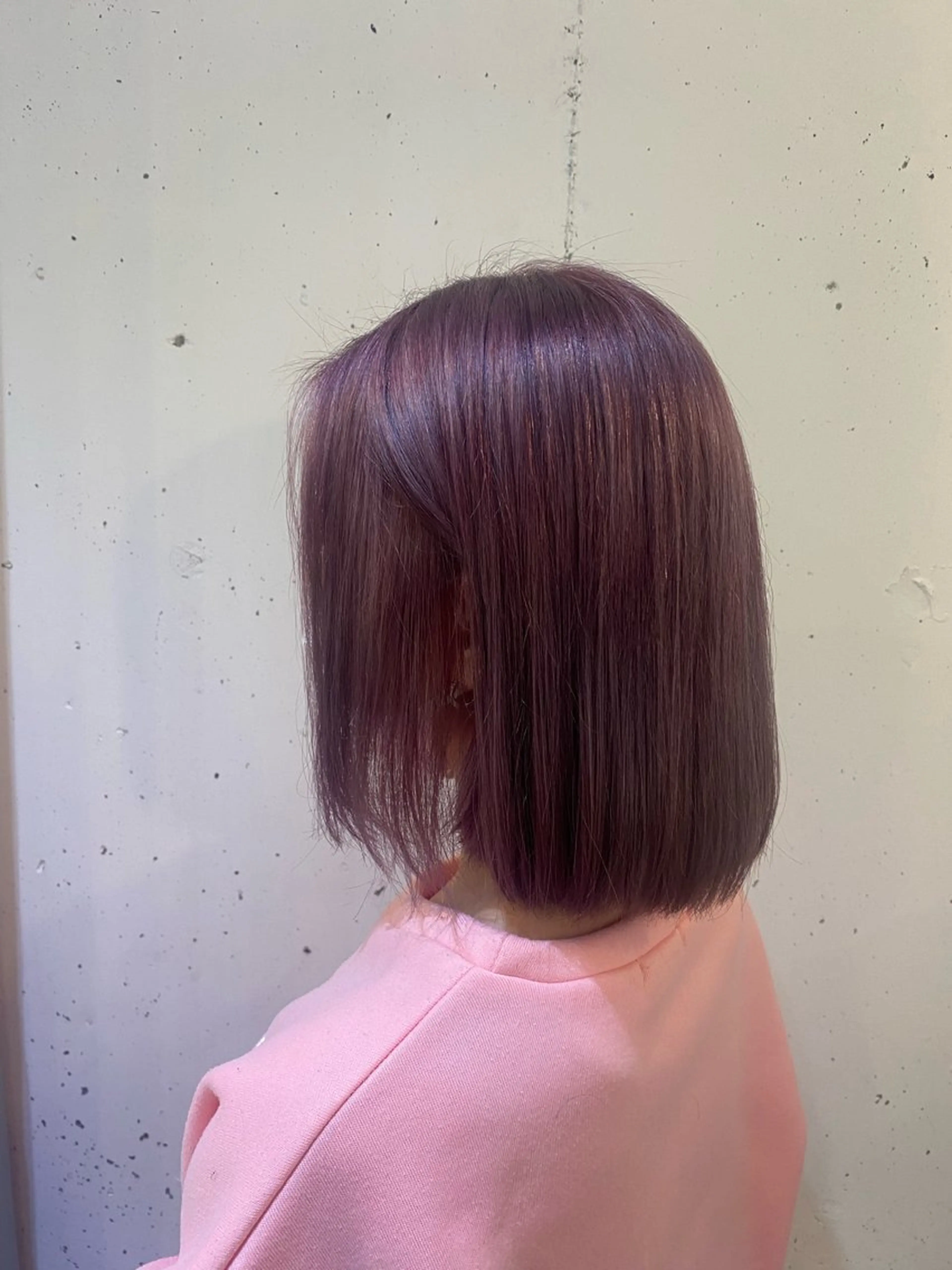 ミディアム カラー ブリーチ . SHIZUKAのヘアスタイル