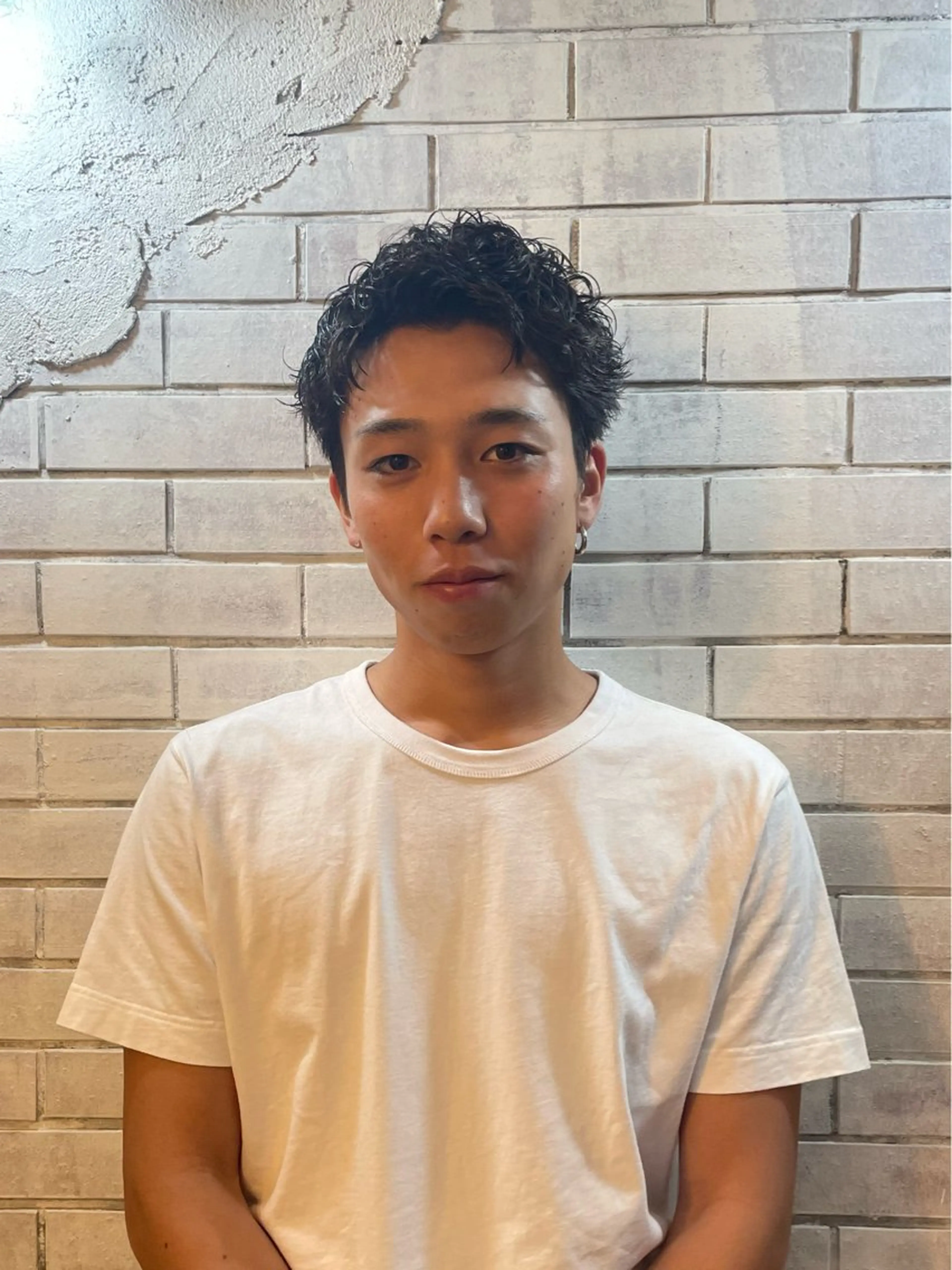 ショート パーマ メンズ メンズパーマ スパイキーショート ショートヘア ✂︎メンズ特化千葉 パーマ優希のヘアスタイル