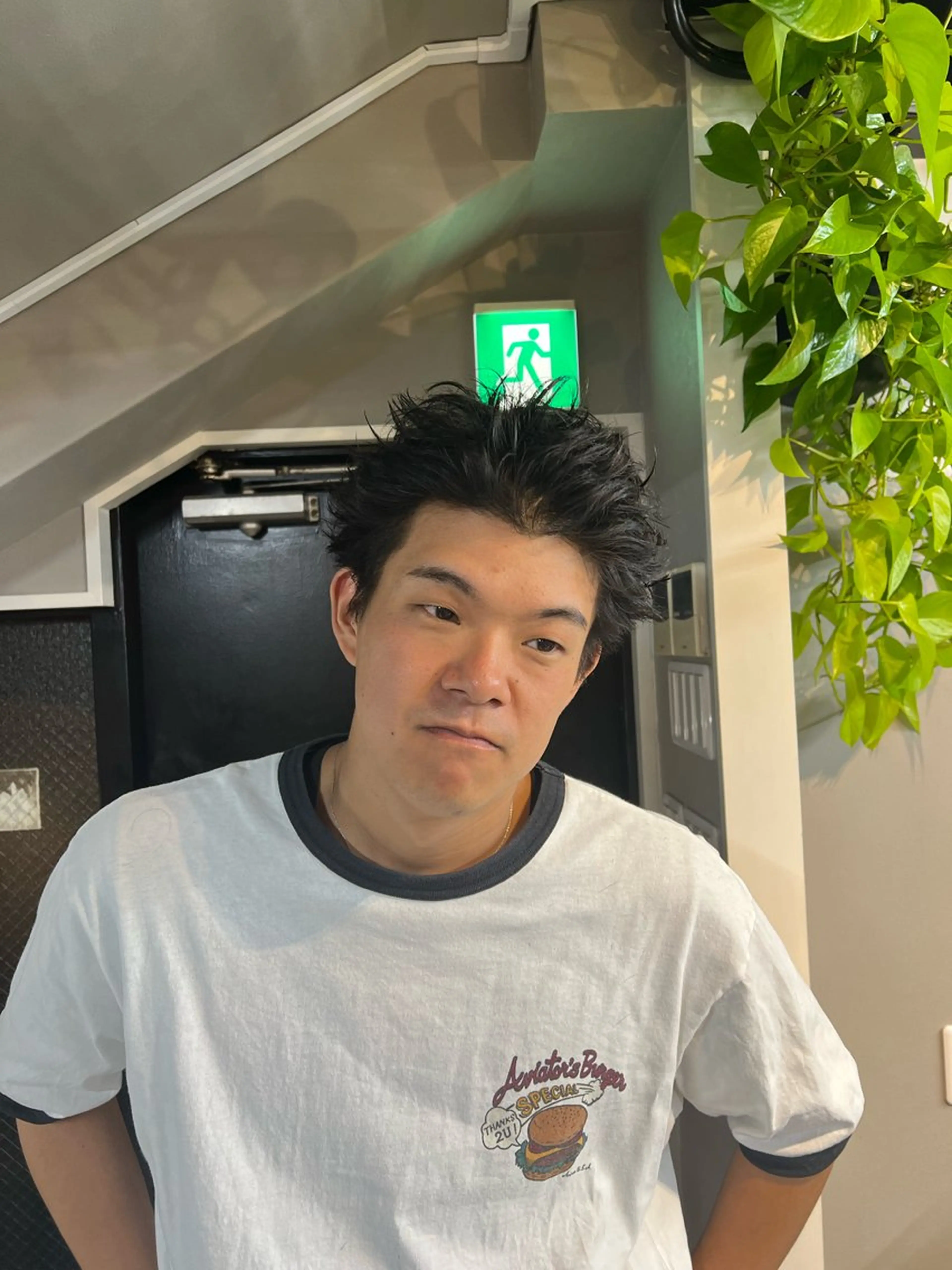 ショート パーマ メンズ est hair mar所属・艶カラー/ツイスパ/ 無造作パーマ　久保のヘアスタイル