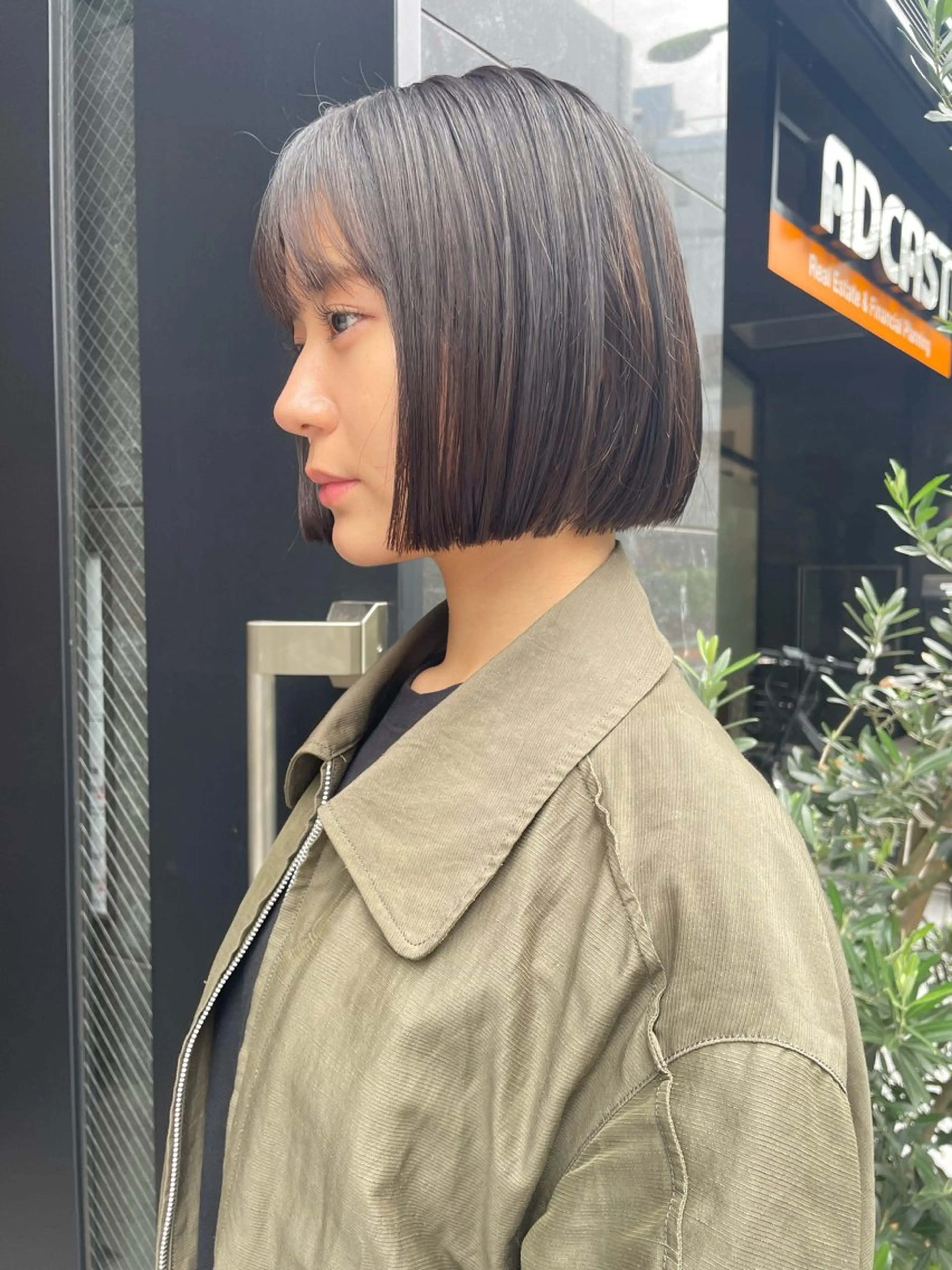 ミディアム 森田 博樹のヘアスタイル