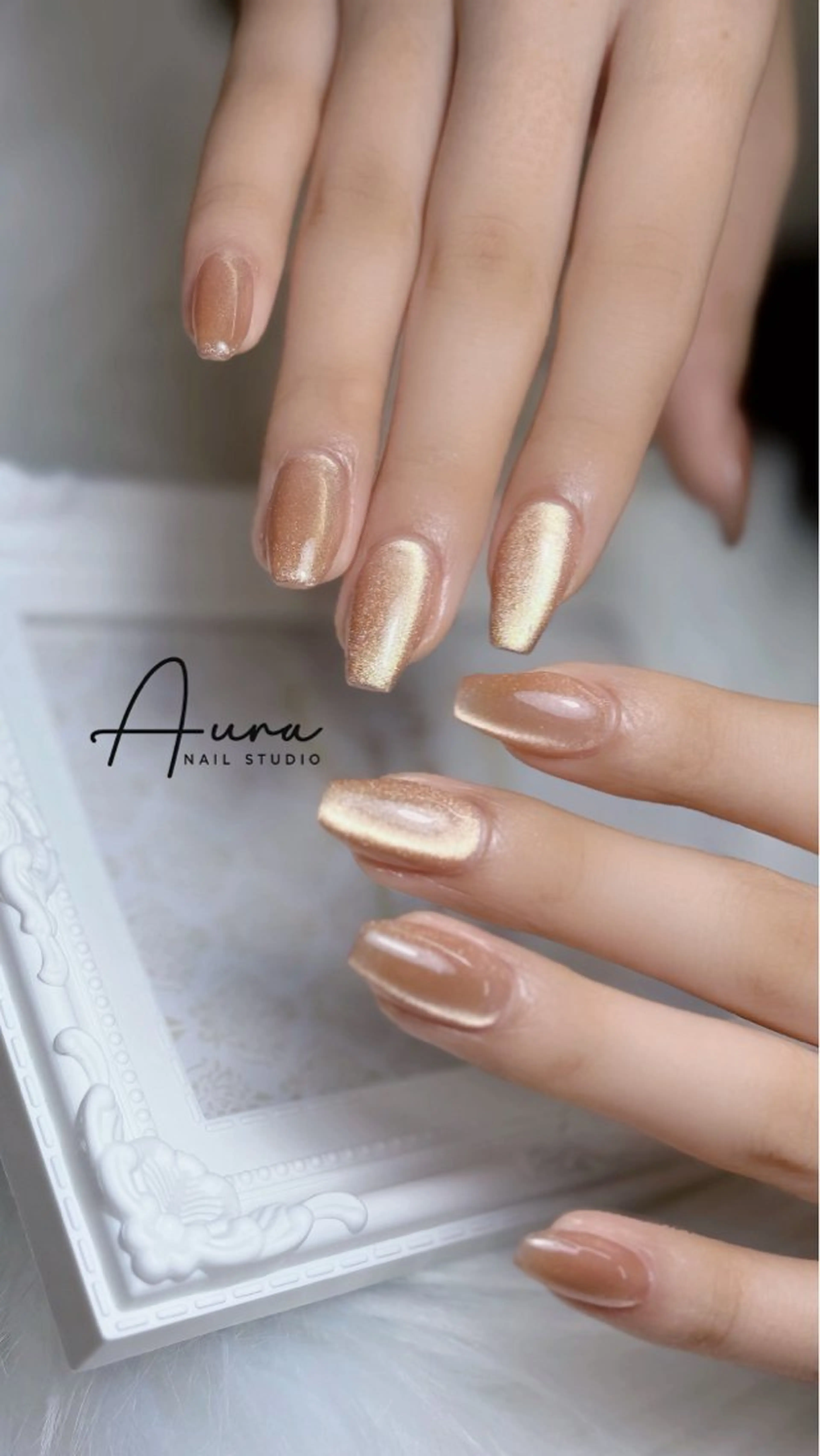 ネイル ハンドネイル Aura Nail Studioのネイルデザイン