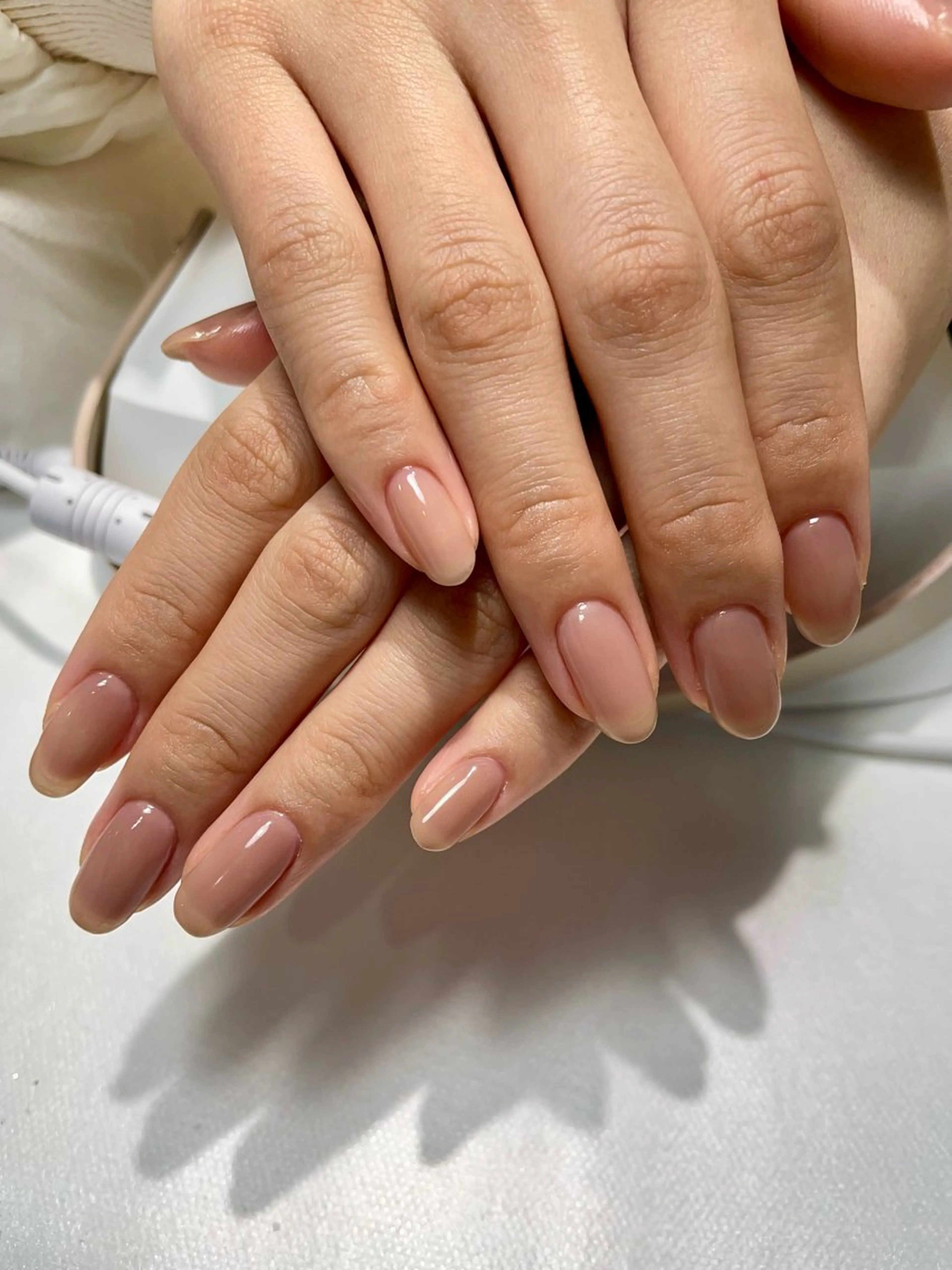 ネイル ワンカラーネイル kanell（カネル）/所属・kanell⭐︎ ニュアンスネイルのネイルデザイン