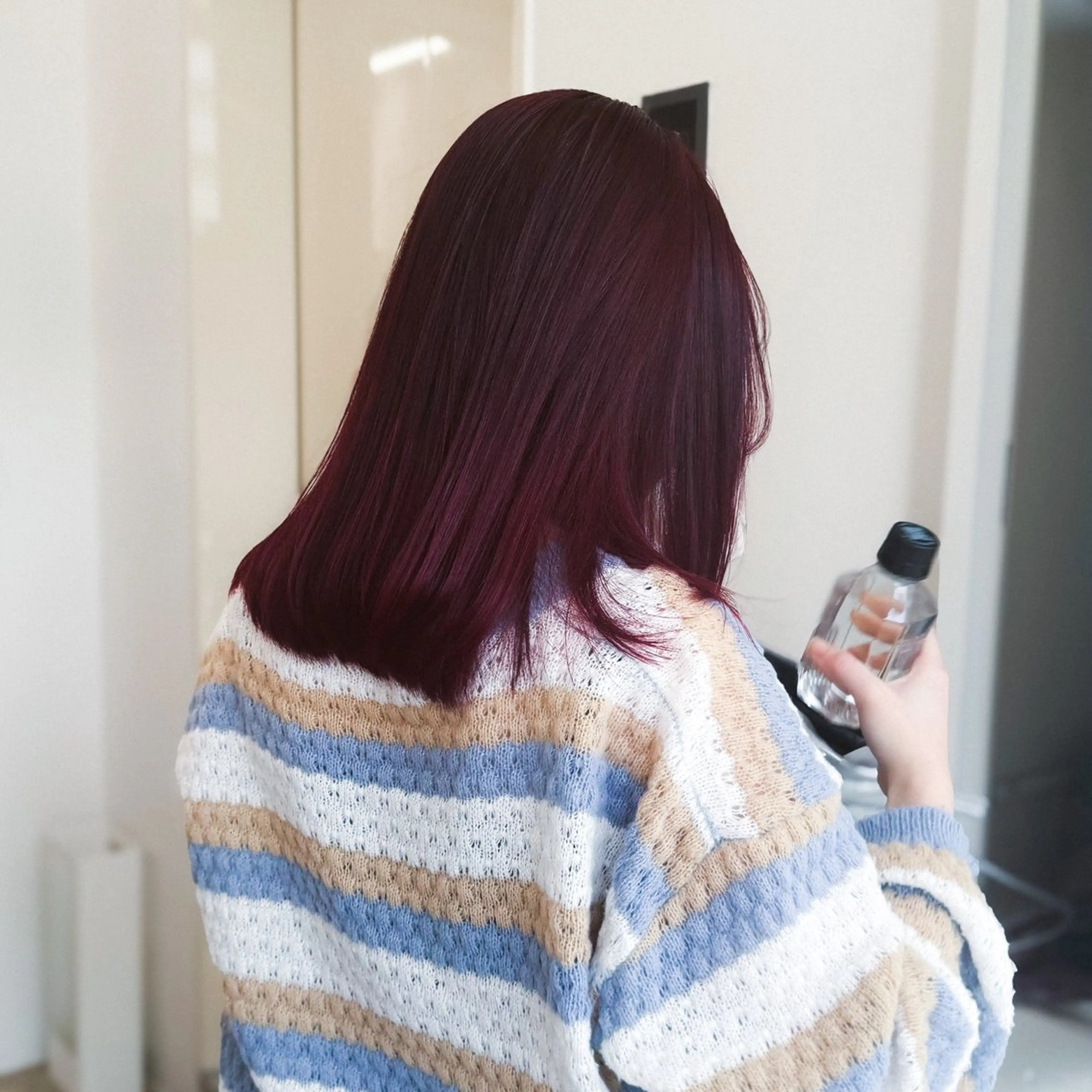 ミディアム カラー レッドカラー tenn 栄店所属・ｍｅｉ .のヘアスタイル