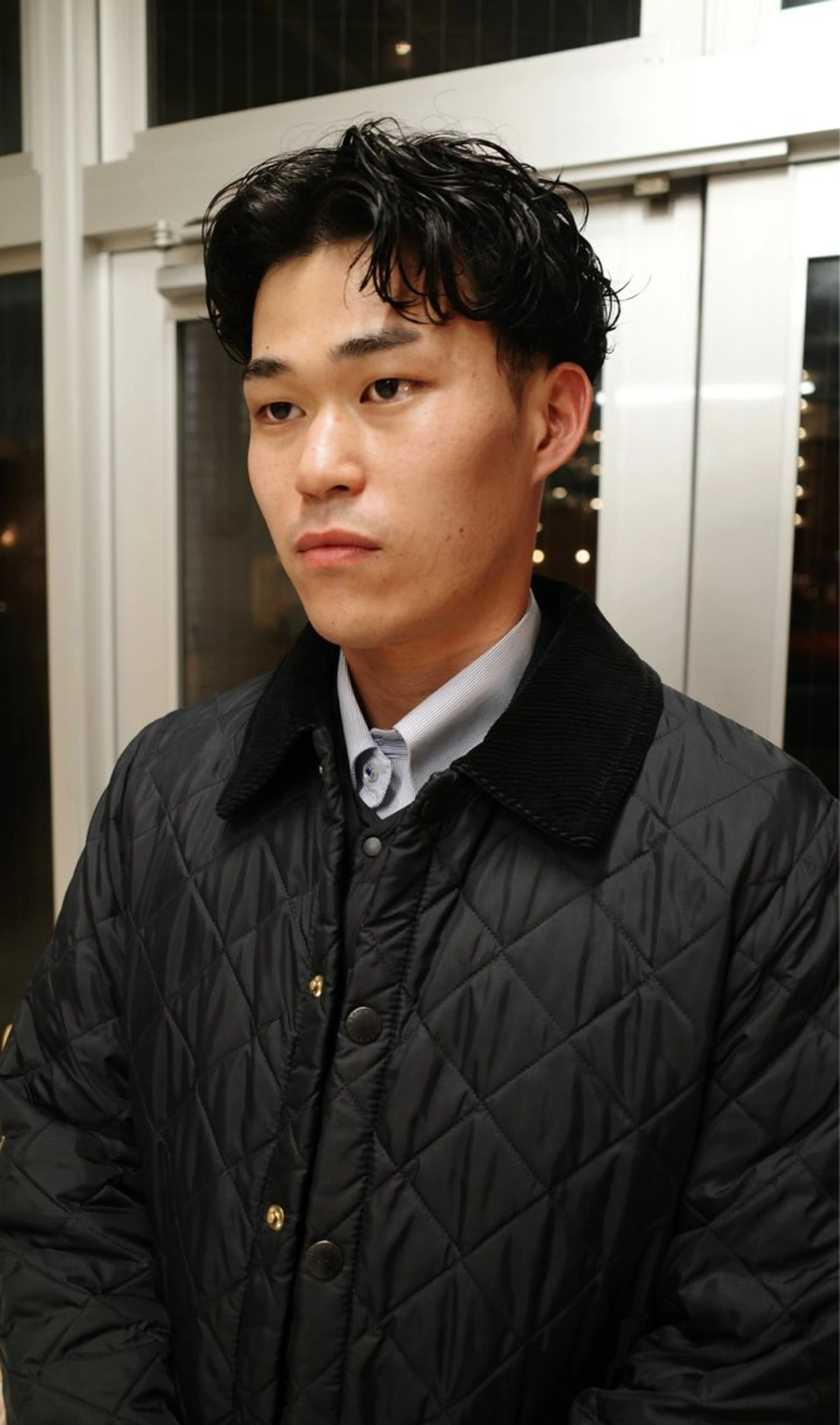 ショート メンズ カット パーマ パーマ/メンズ/ 鮫島竜海のヘアスタイル