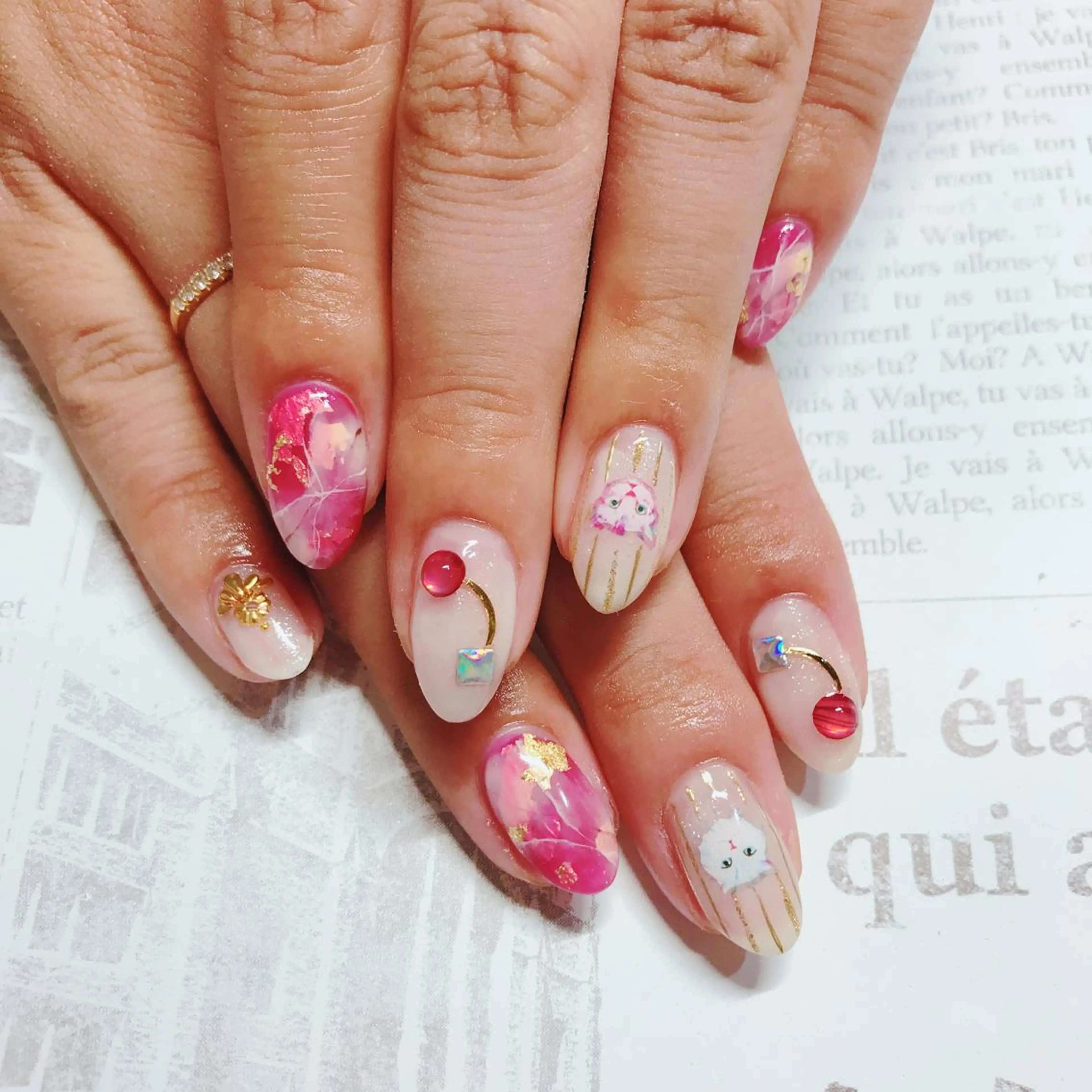 ネイル elu ：nail＆eyeのネイルデザイン