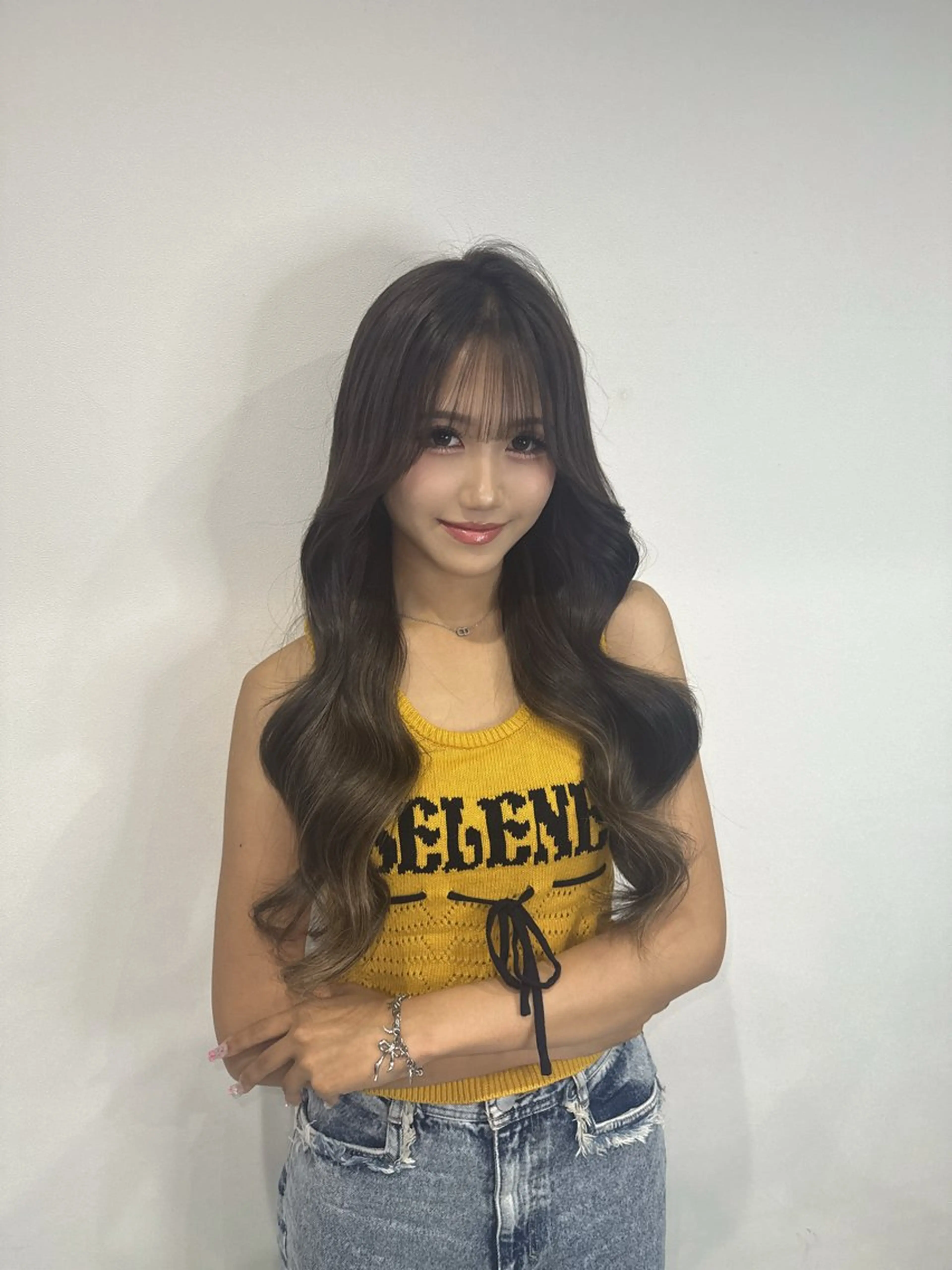 ロング ヘアカラー トリートメント エクステ HIYORI🌺 /ジェルムのヘアスタイル