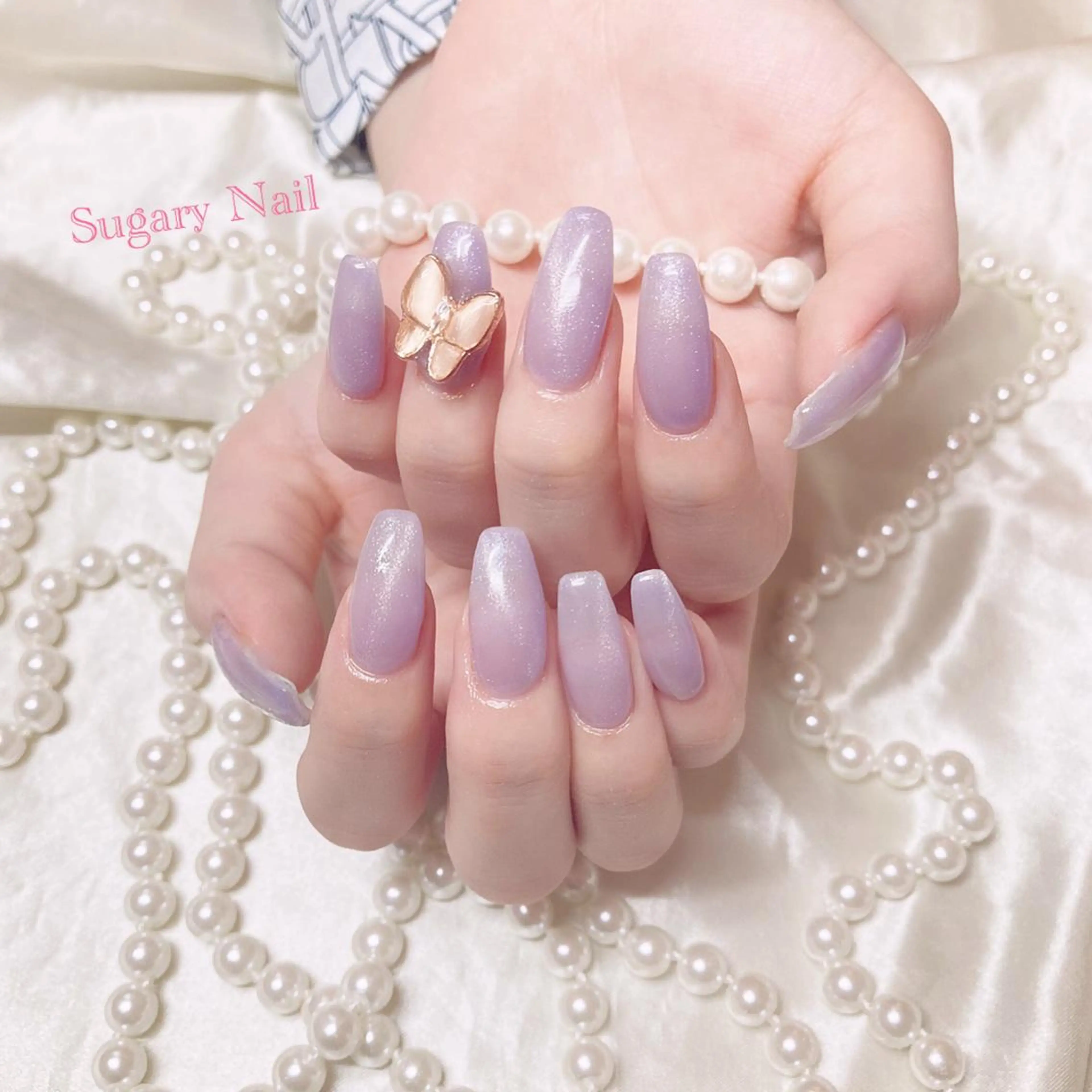 ネイル マグネットネイル SugaryNail Rinaのネイルデザイン