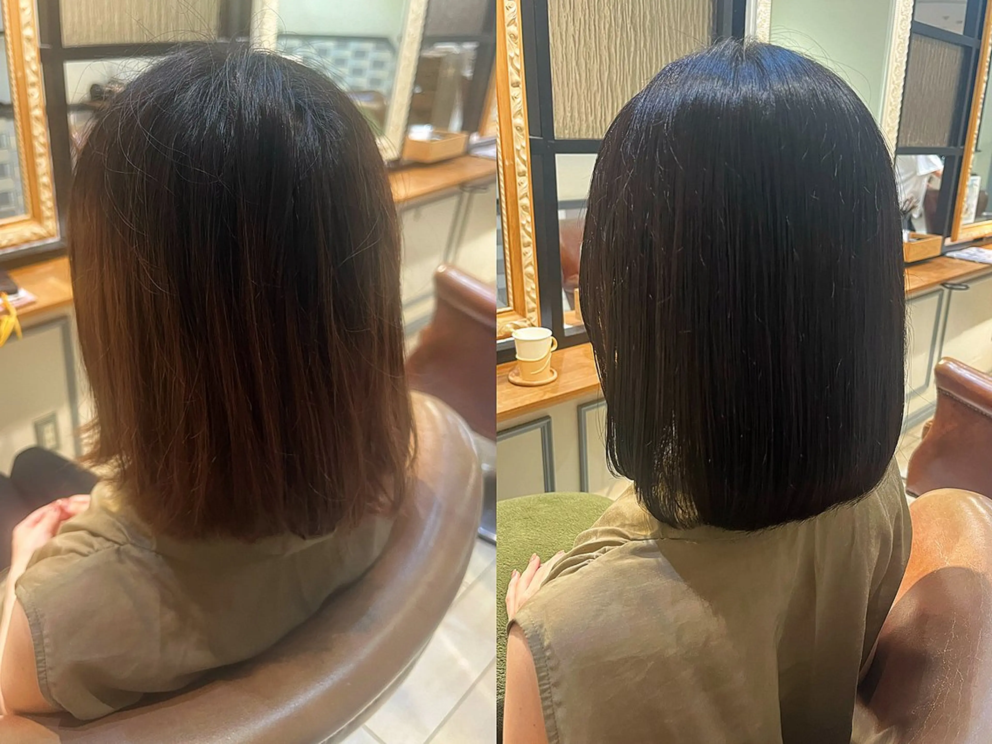 カラー イケハラ ナナミのヘアスタイル