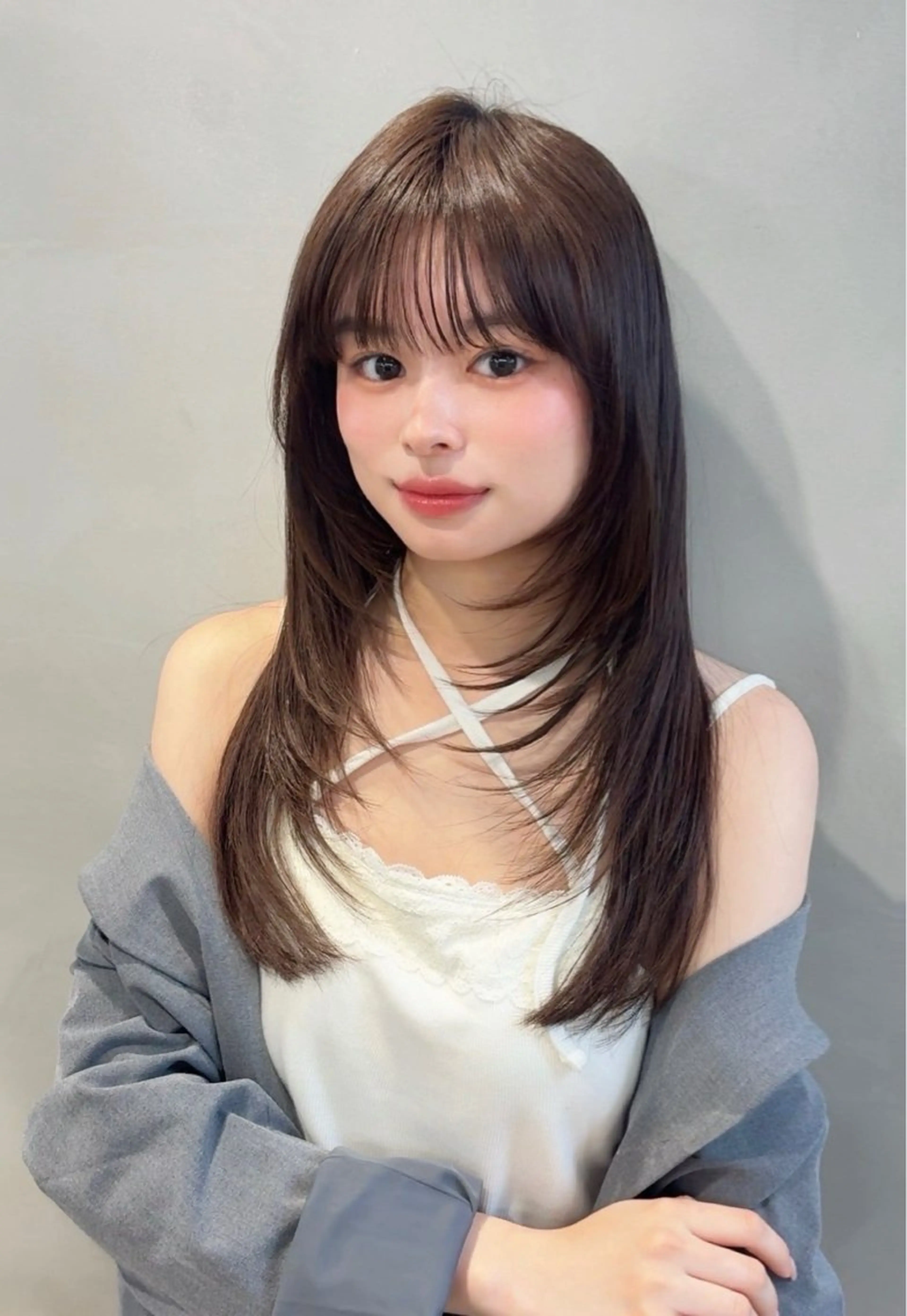 ロング カラー 大宮🫧艶カラー🩵 YUIのヘアスタイル