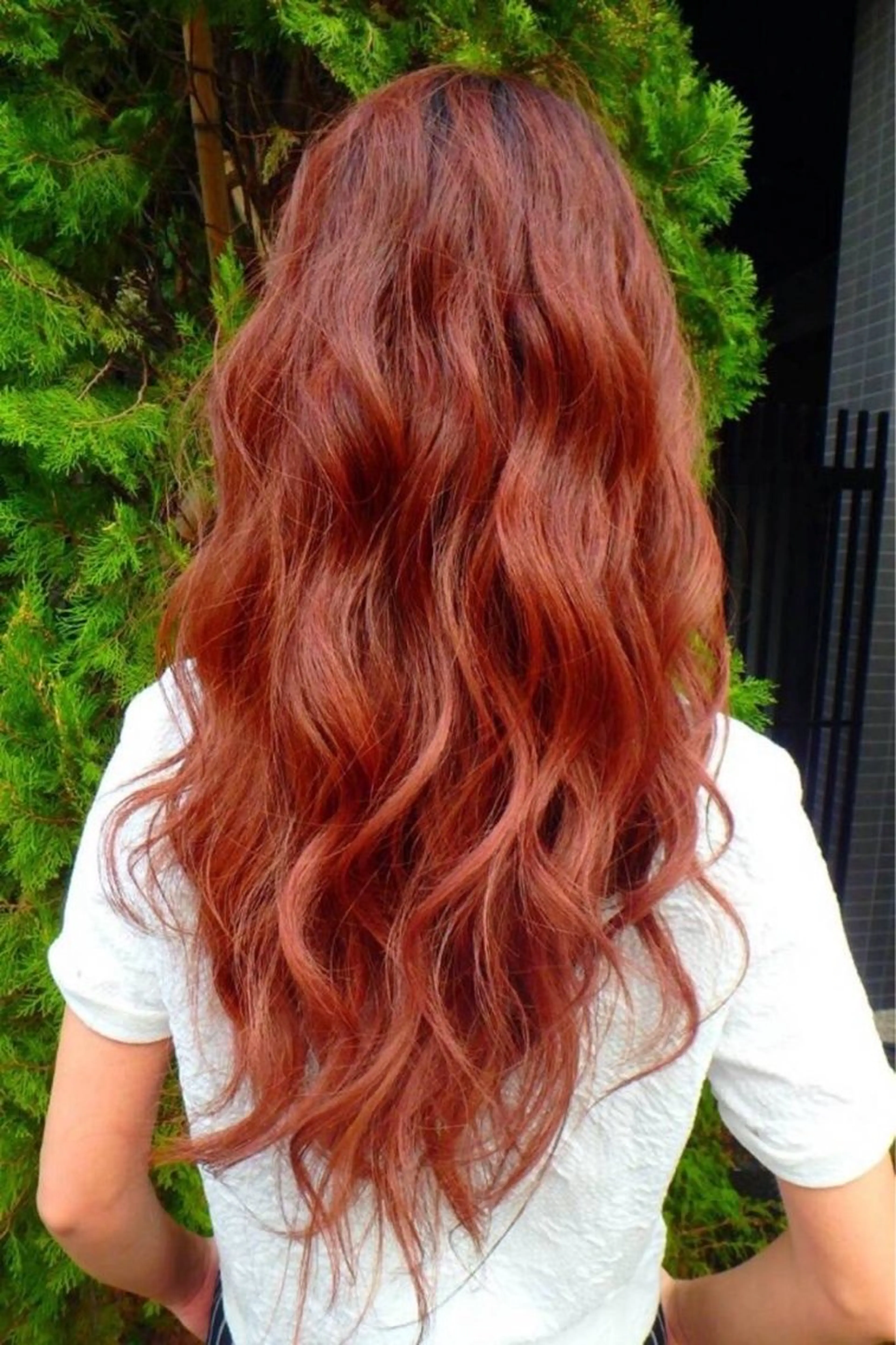 セミロング カラー ヘアカラー 大立 七夏のヘアスタイル