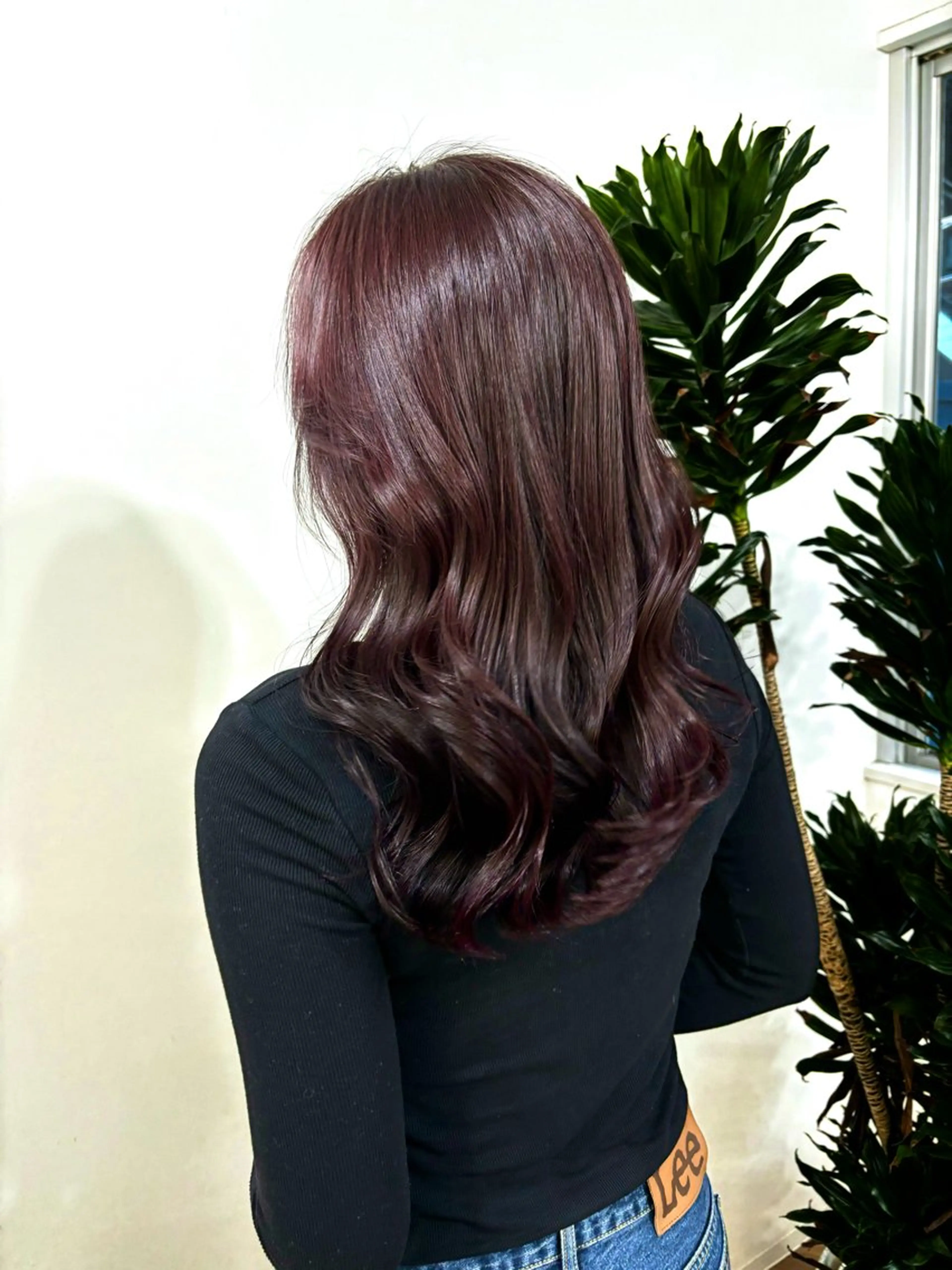 セミロング ヘアカラー トリートメント HIROKO / 透明感暖色カラー🎀のヘアスタイル