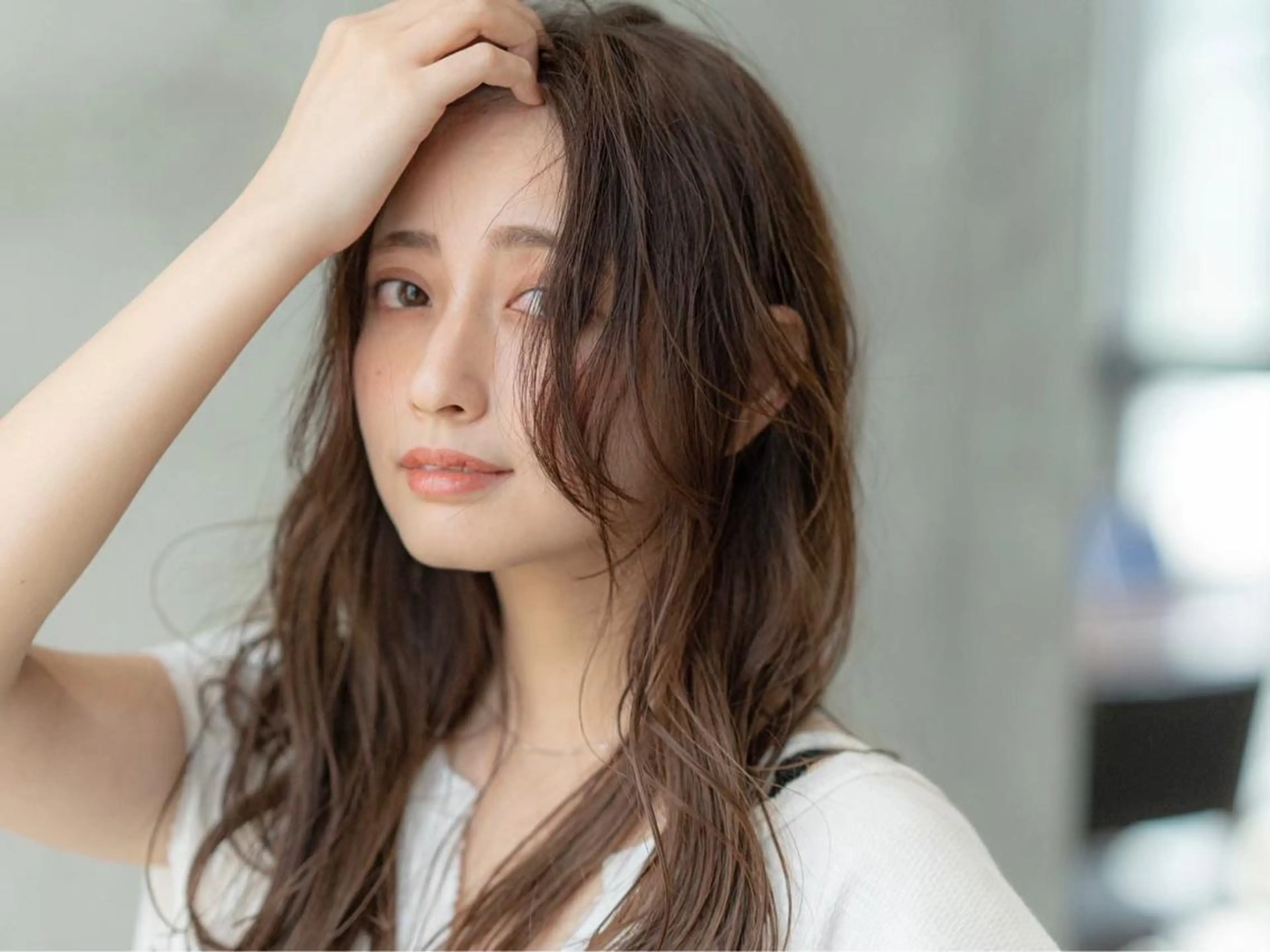 セミロング カラー カット ヘアカラー トリートメント 🉐レイヤー/塩見 弘樹🉐渋谷のヘアスタイル