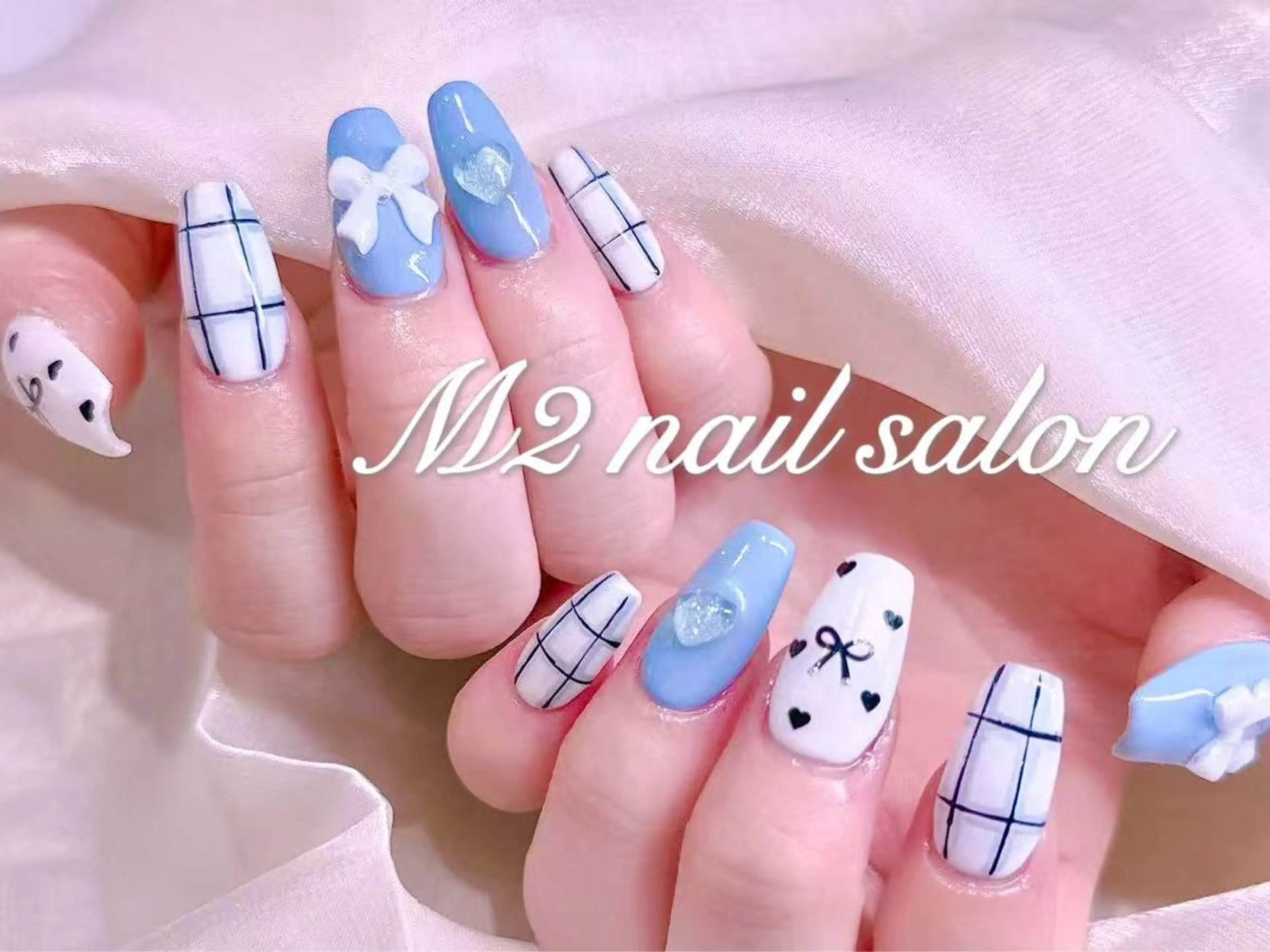 ネイル ハンドネイル 長さだし専門店 M2　rikaのネイルデザイン