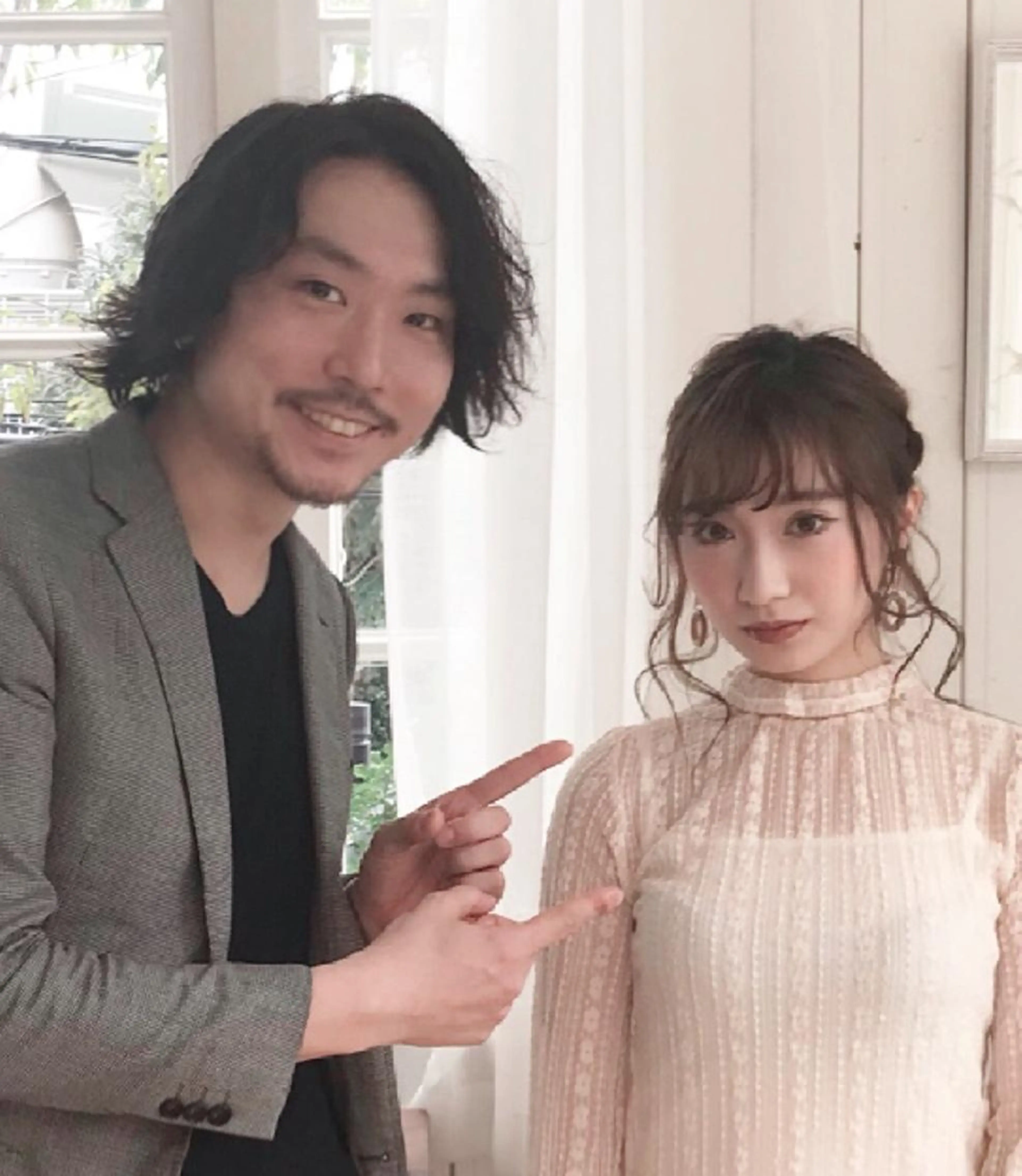 撮影モデル未経験（学生）の写真