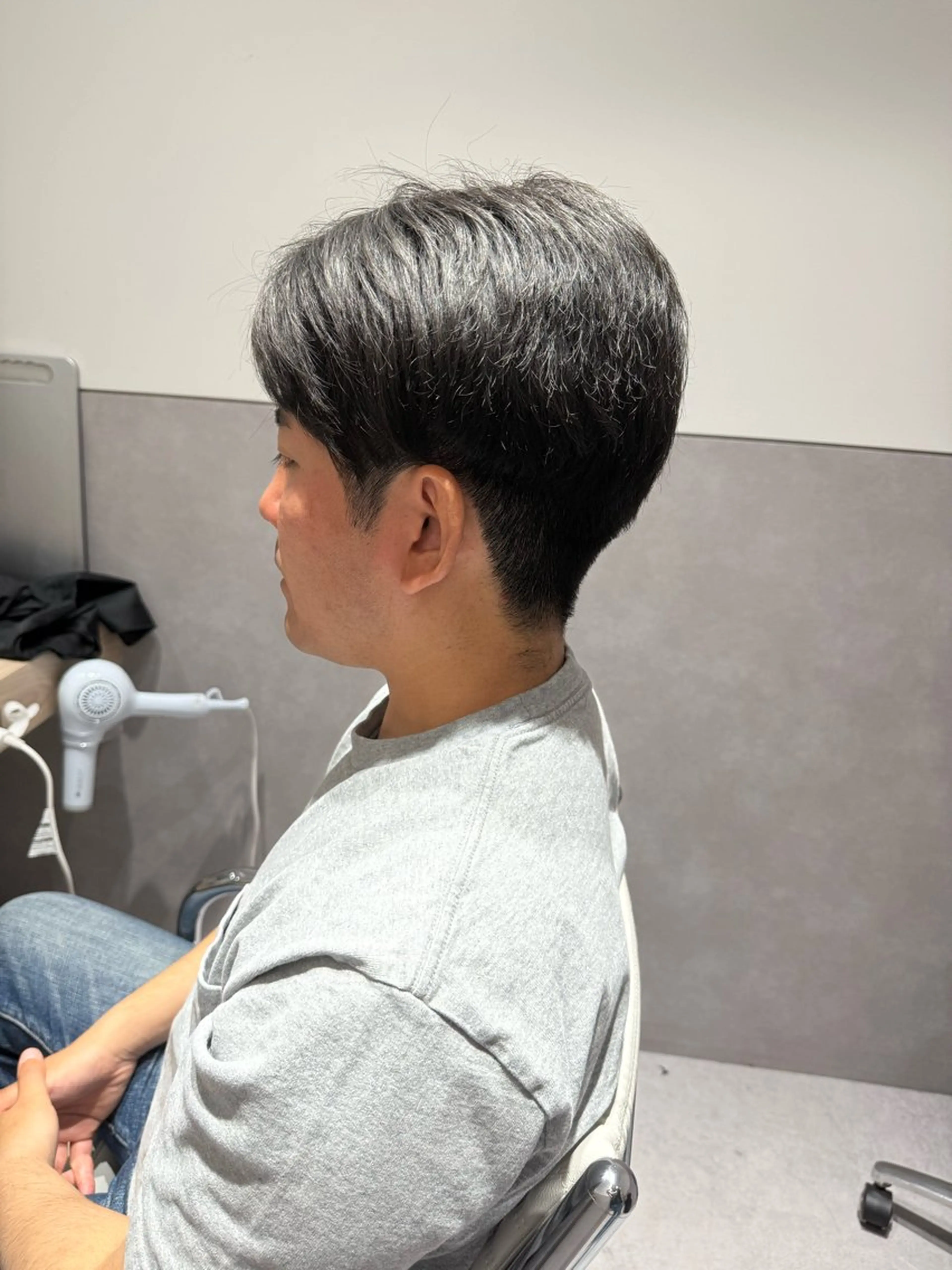メンズ 森本 シェビーのヘアスタイル