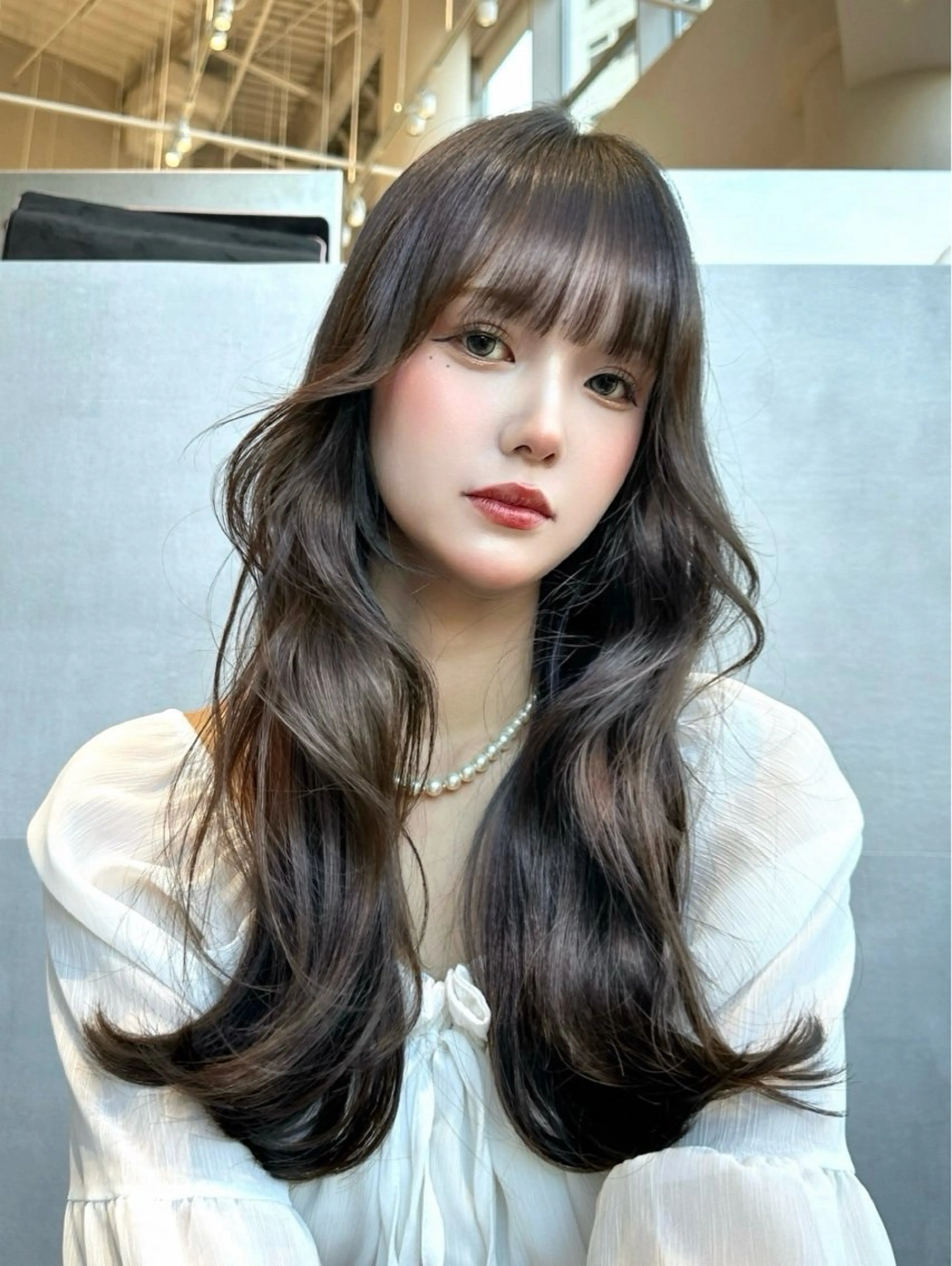 ロング レイヤーカット 似合わせカット レイヤーカット/高木 秀斗/メロ髪美容師のヘアスタイル