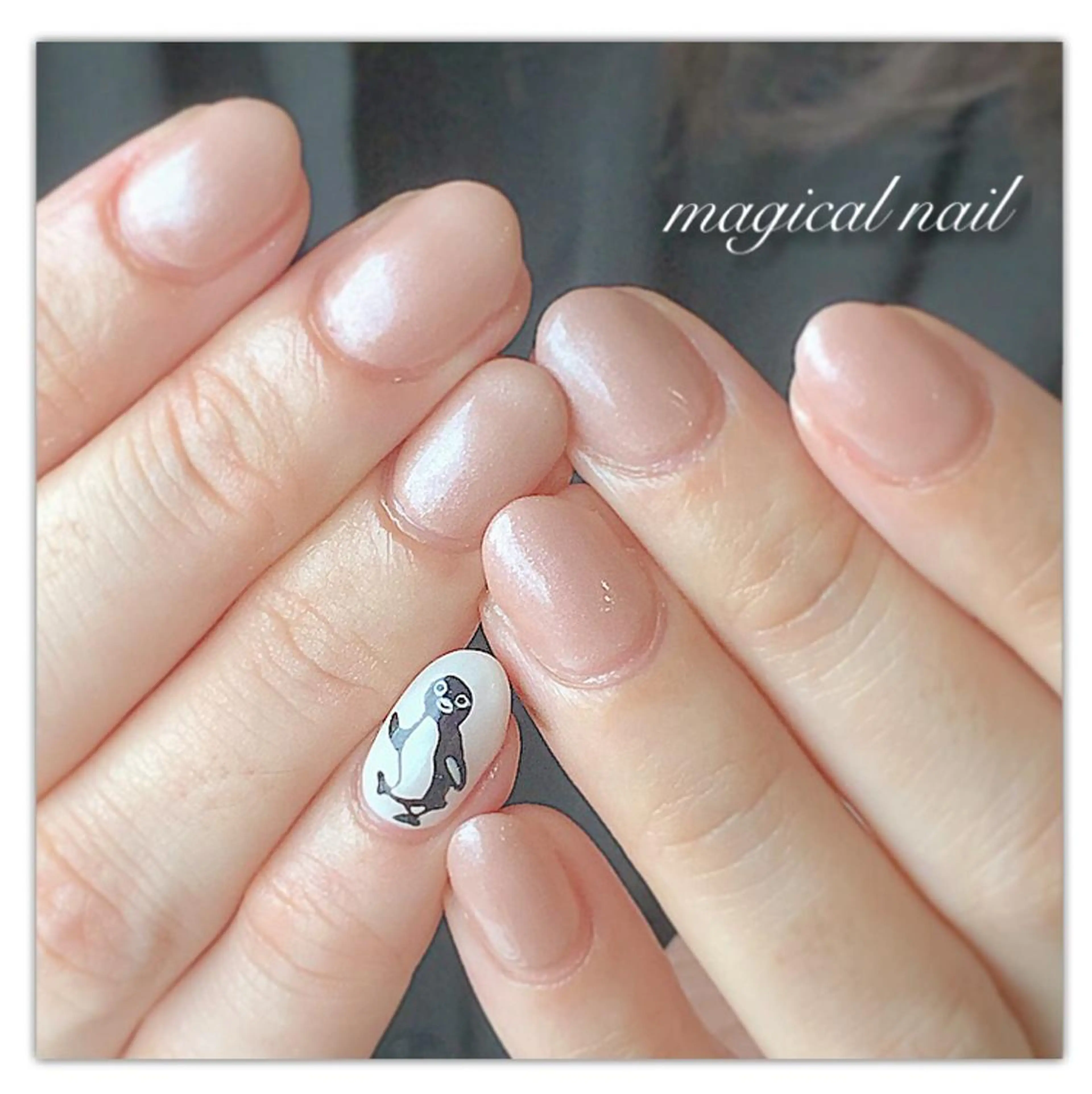 ネイル アートネイル ワンカラーネイル magical nailのネイルデザイン